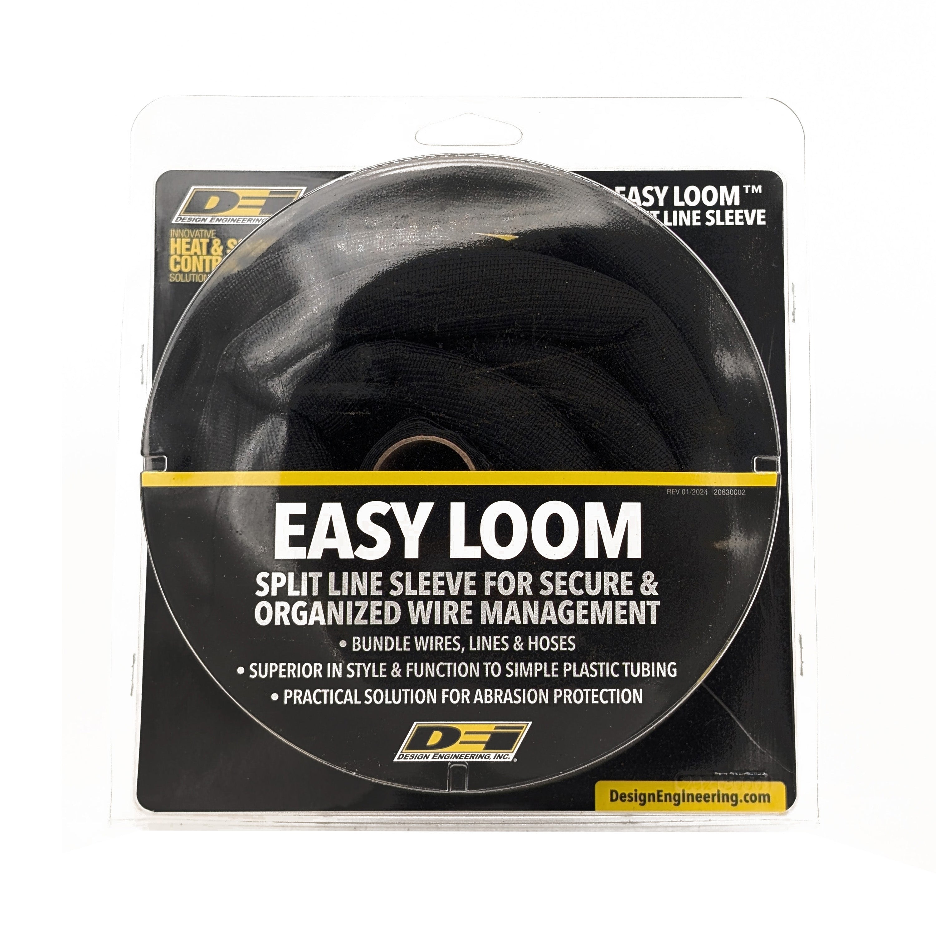 Design Engineering One 10 foot length of Easy Loom, for lines approximately 3/4 inch in diameter. 10655