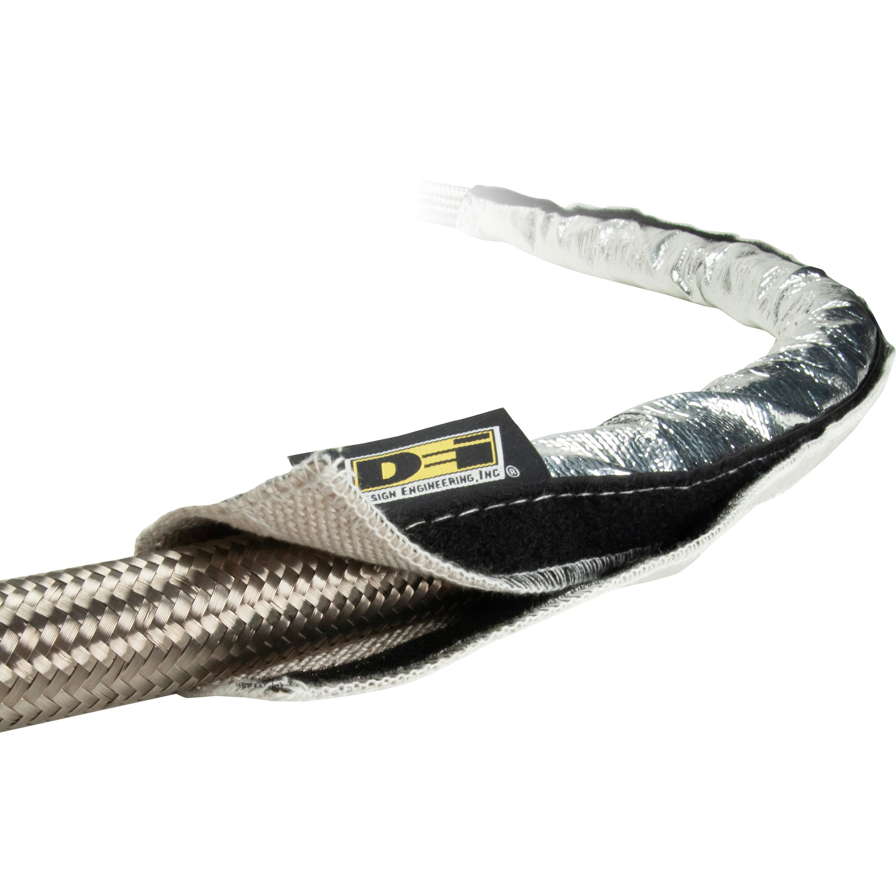 Design Engineering One 36 inch length of Heat Shroud with an inside diameter to fit 16 AN lines. 10676