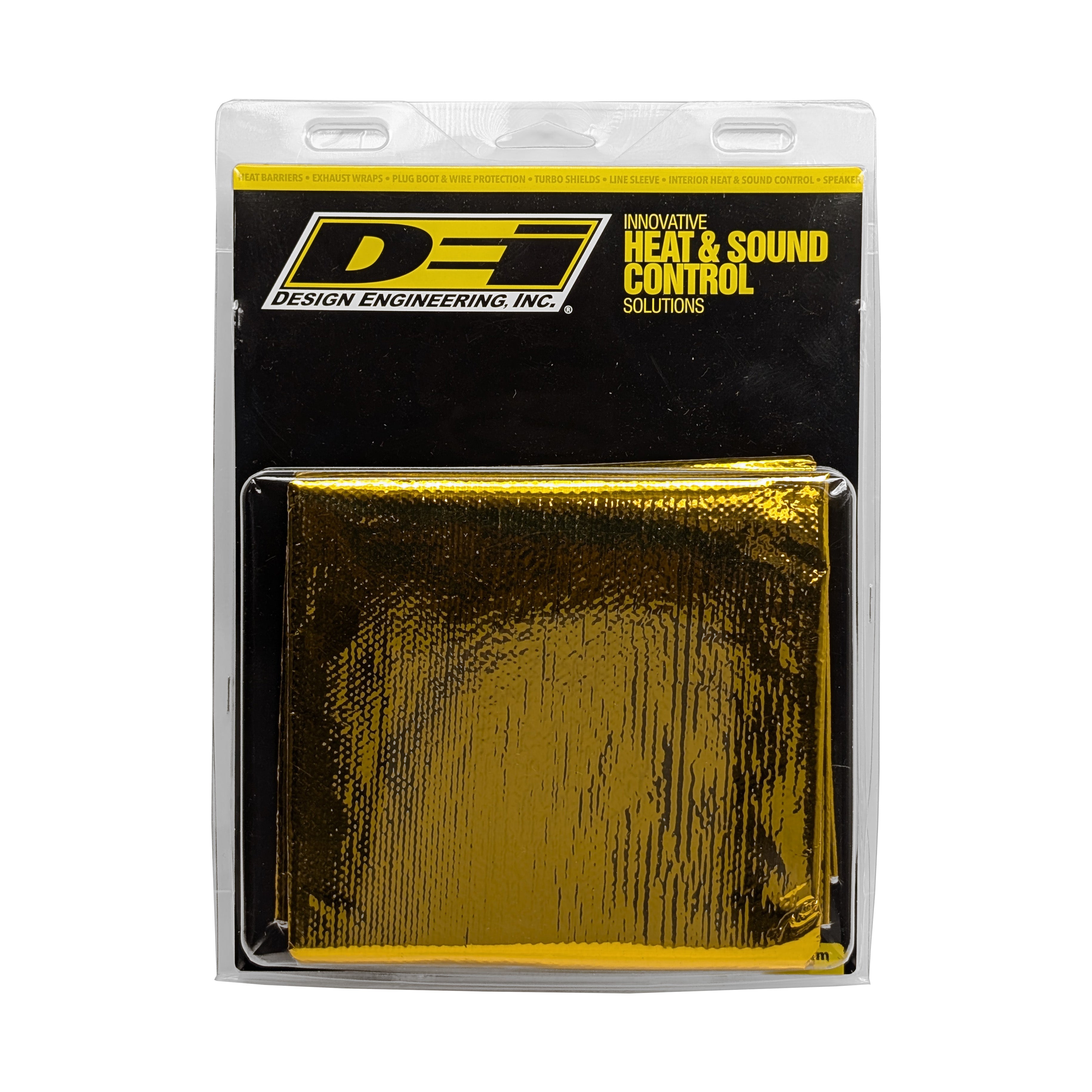 Design Engineering One 24 inch by 24 inch sheet of Heat Screen GOLD. Heat Shield Insulator 10919
