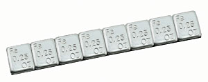 Mr Gasket Mr. Gasket Wheel Weights - Self Adhesive - Lead Free - 5 Lbs. 3650LF product image 1