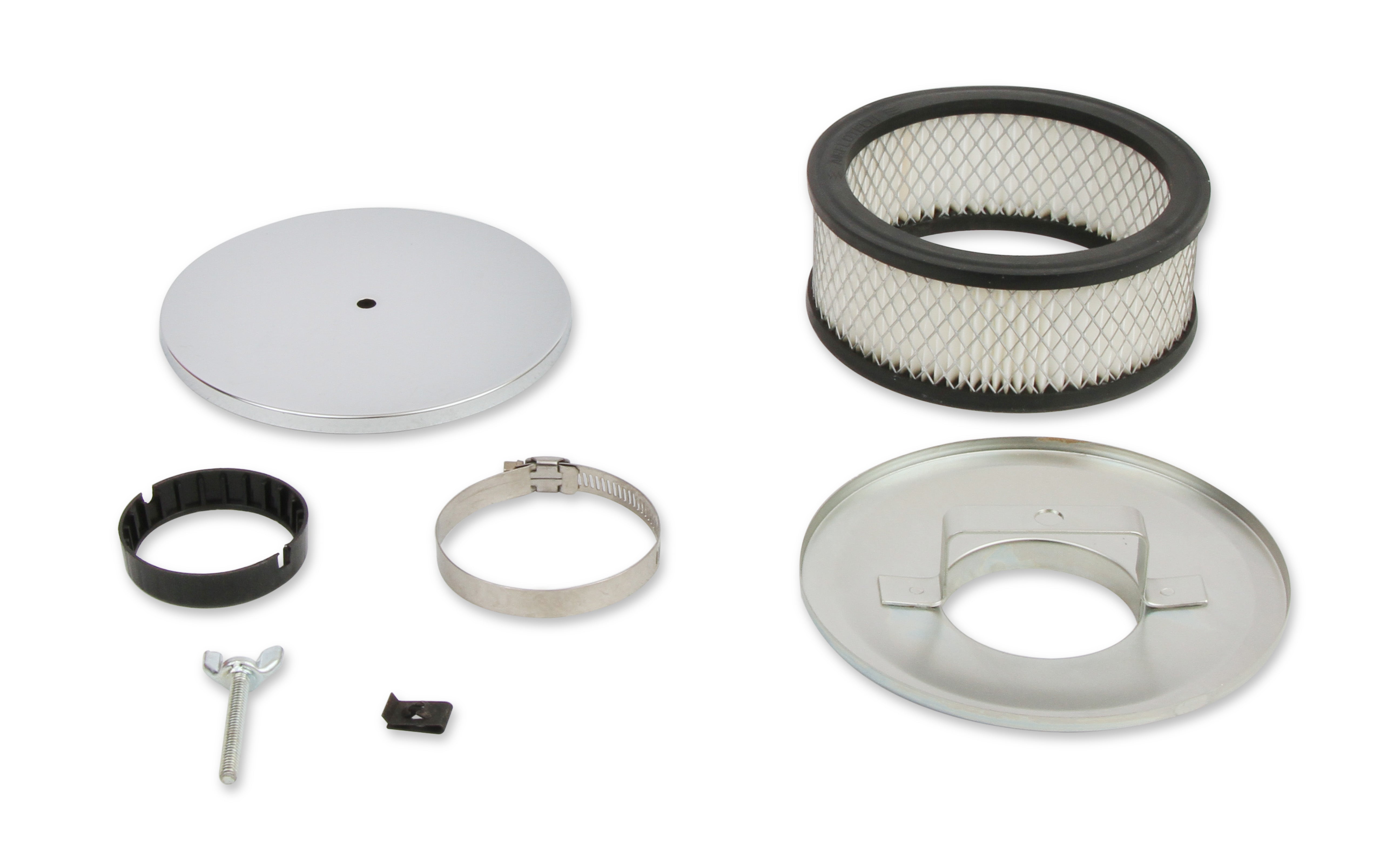 Mr Gasket Mr. Gasket Air Cleaner - Chrome Gasket Set 1490 product image 2