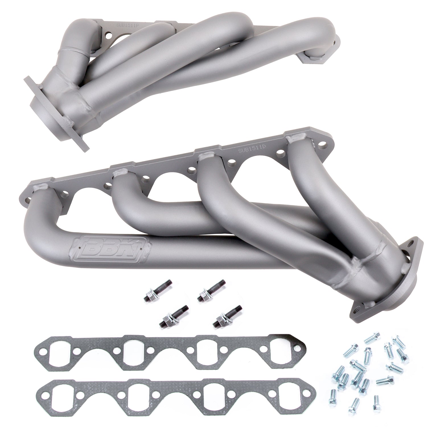 BBK Performance 1511 Mustang 351 Swap Shorty Headers, 1-5/8-Inch Primary, Chrome