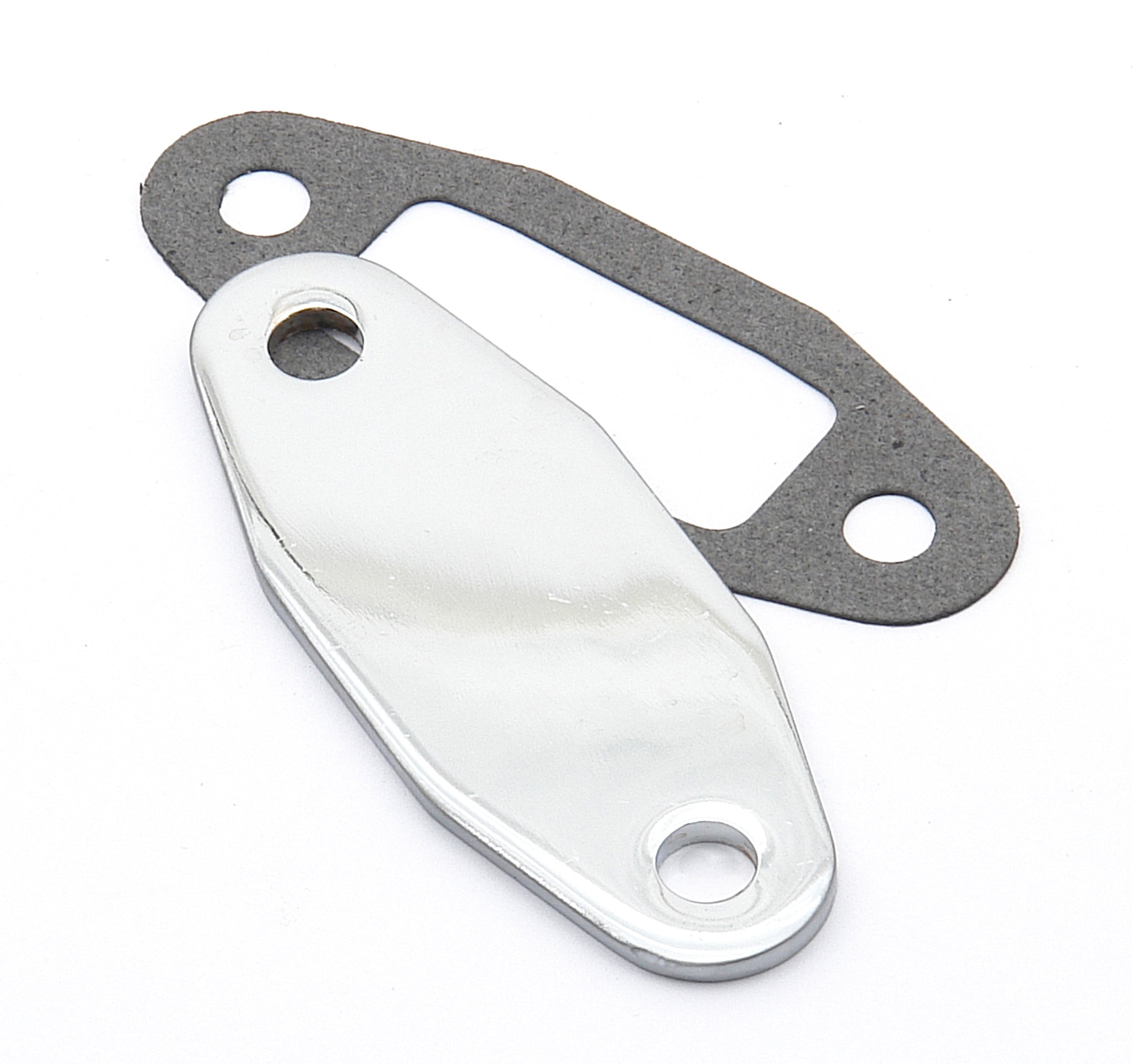 Mr Gasket Mr. Gasket Fuel Pump Block Off Plate - Chrome Gasket Set 1517 product image 1