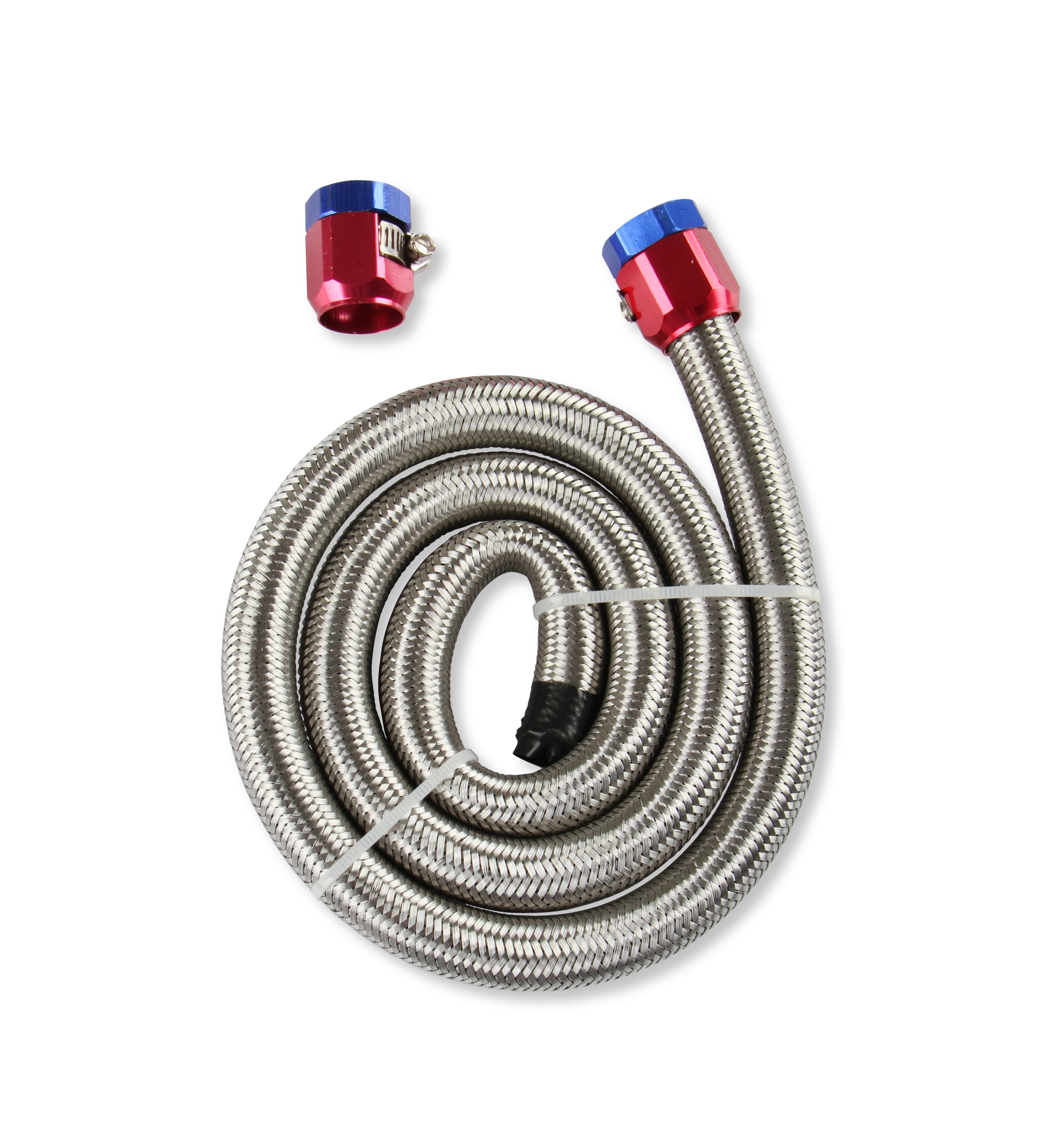 Mr Gasket Mr. Gasket Braided Steel Fuel Line Kit - 3/8 Inch x 3 Foot 1526 product image 2