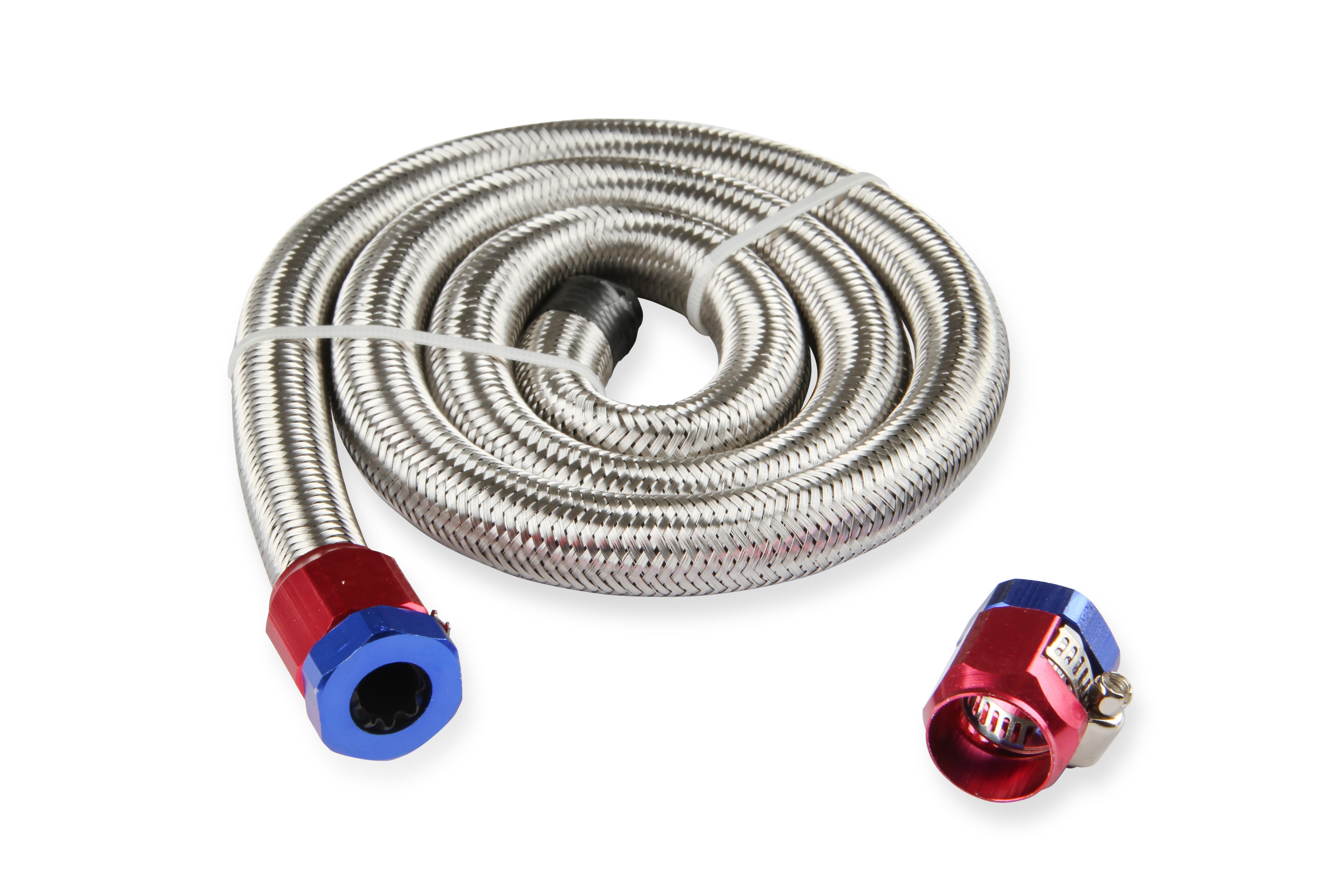 Mr Gasket Mr. Gasket Braided Steel Fuel Line Kit - 3/8 Inch x 3 Foot 1526 product image 3