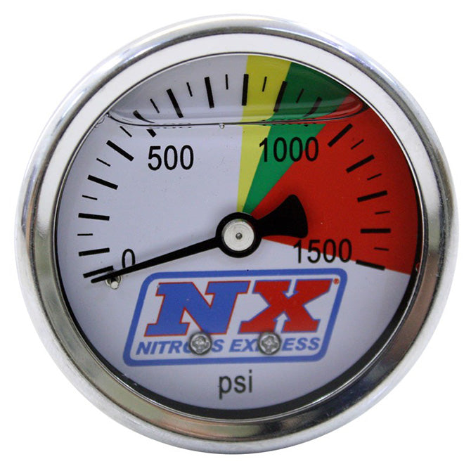 Nitrous Express Nitrous Pressure Gauge Only (0-1500 Psi). 15508