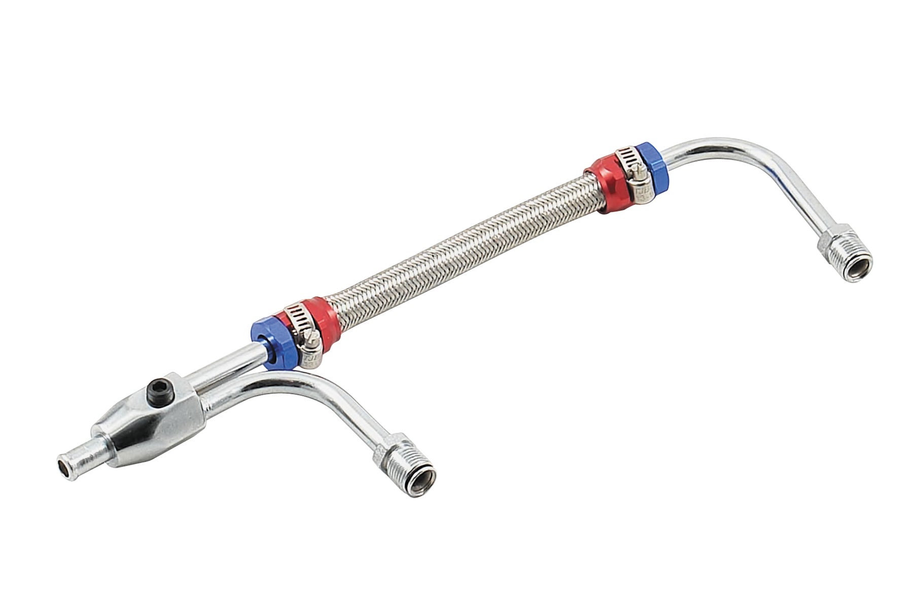 Mr Gasket Mr. Gasket Adjustable Fuel Line With Red And Blue Hose Ends 1556G product image 1