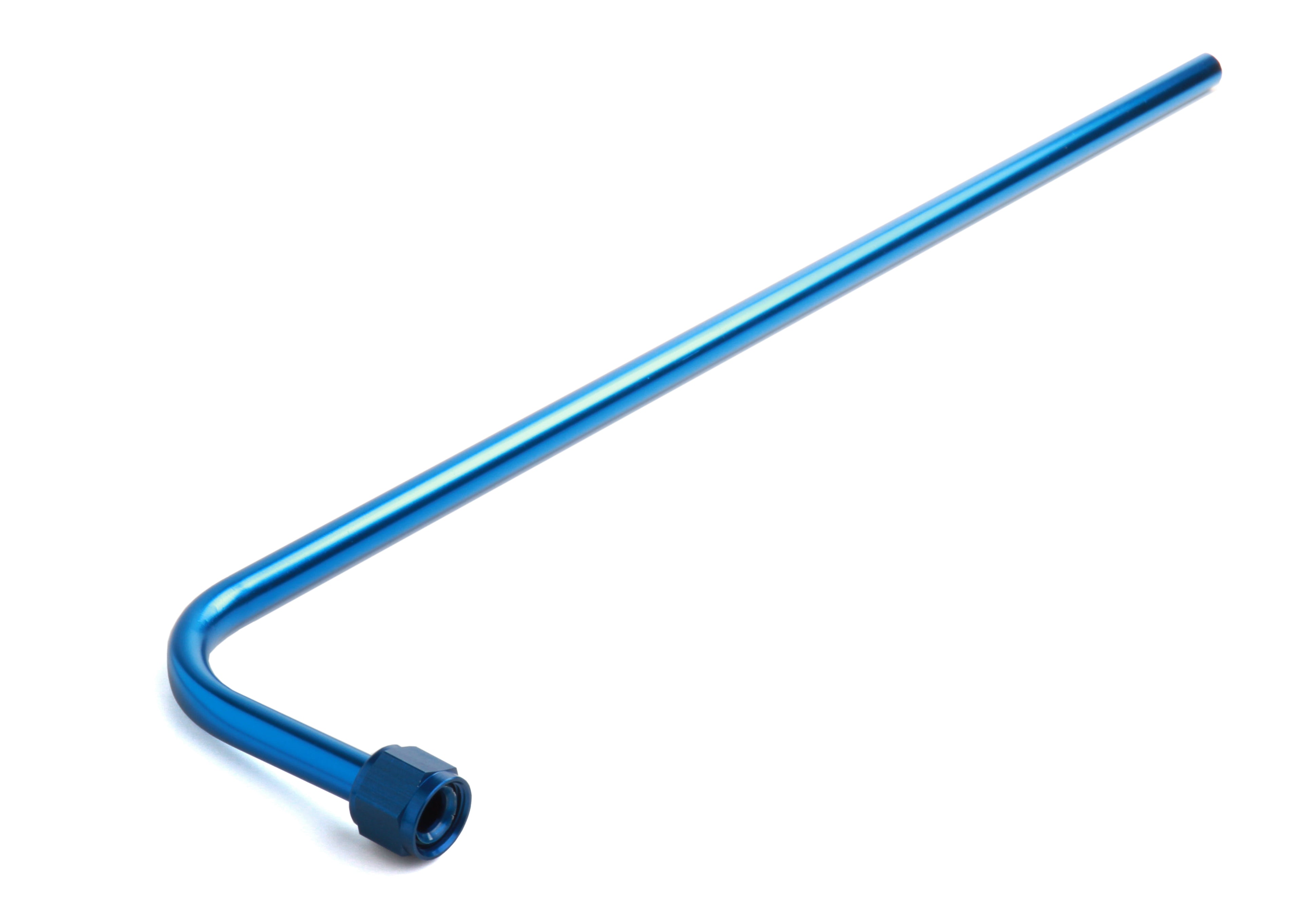 NOS/Nitrous Oxide System Racer Safety Blue Aluminum 90 Degree Blowdown Tube 16160NOS