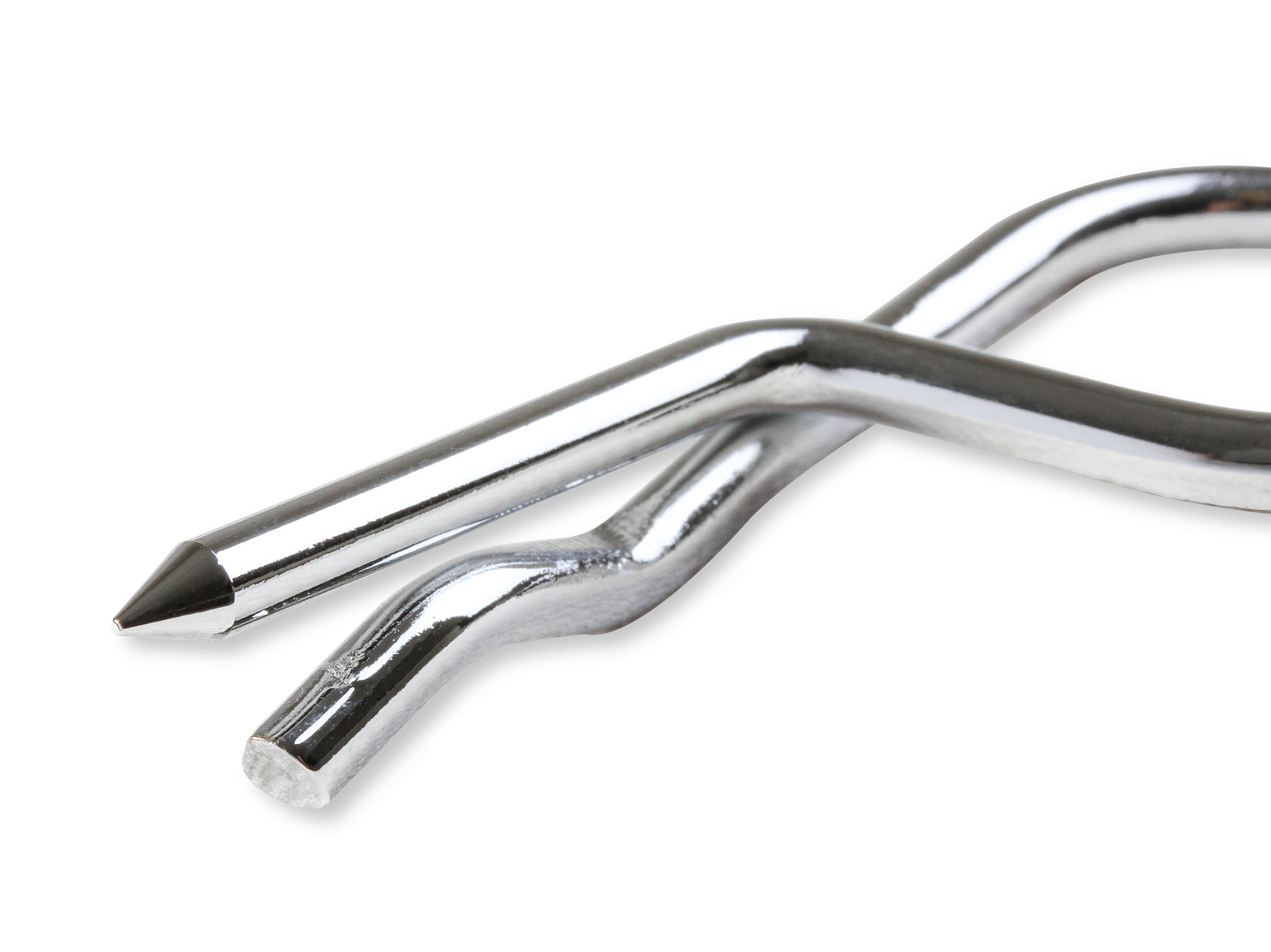 Mr Gasket Hood Pin Kit With Hairpin Style Clips, Lanyard Cables, And Scuff Plates. 1616 product image 4