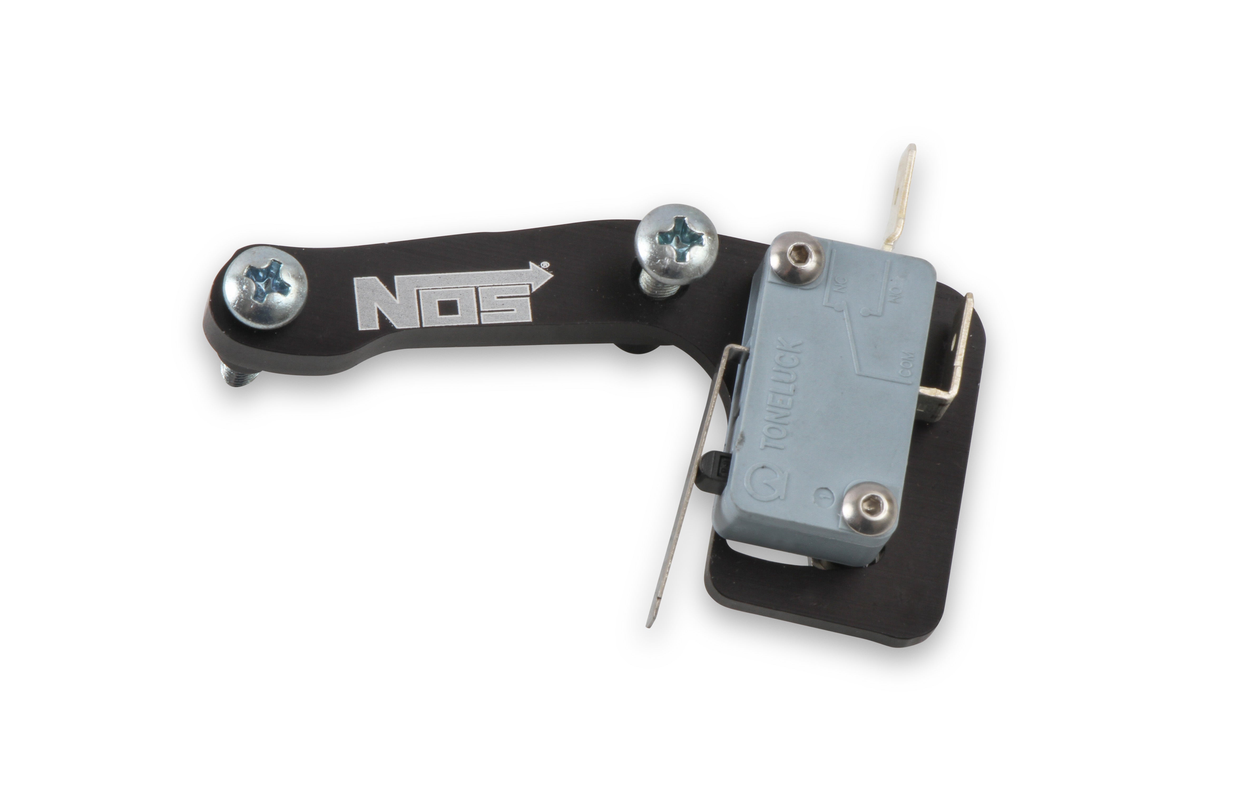 NOS/Nitrous Oxide System Billet Microswitch Bracket Kit - 4150 & 4150HP Carburetor Flange