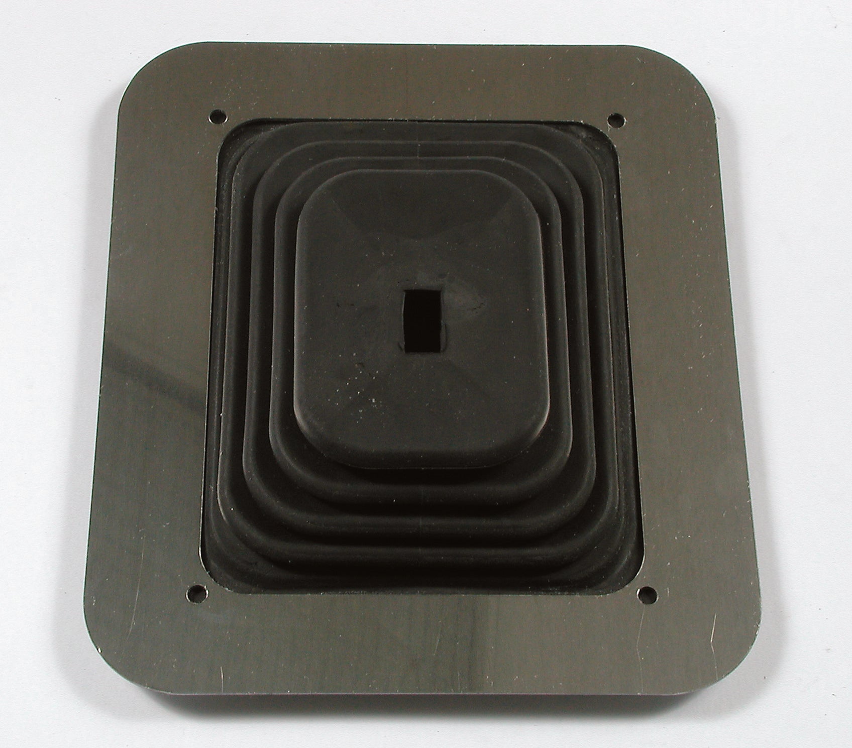 Mr Gasket Large Square Boot With 6-1/2 Inch x 7-1/2 Inch Plate 1652 product image 1