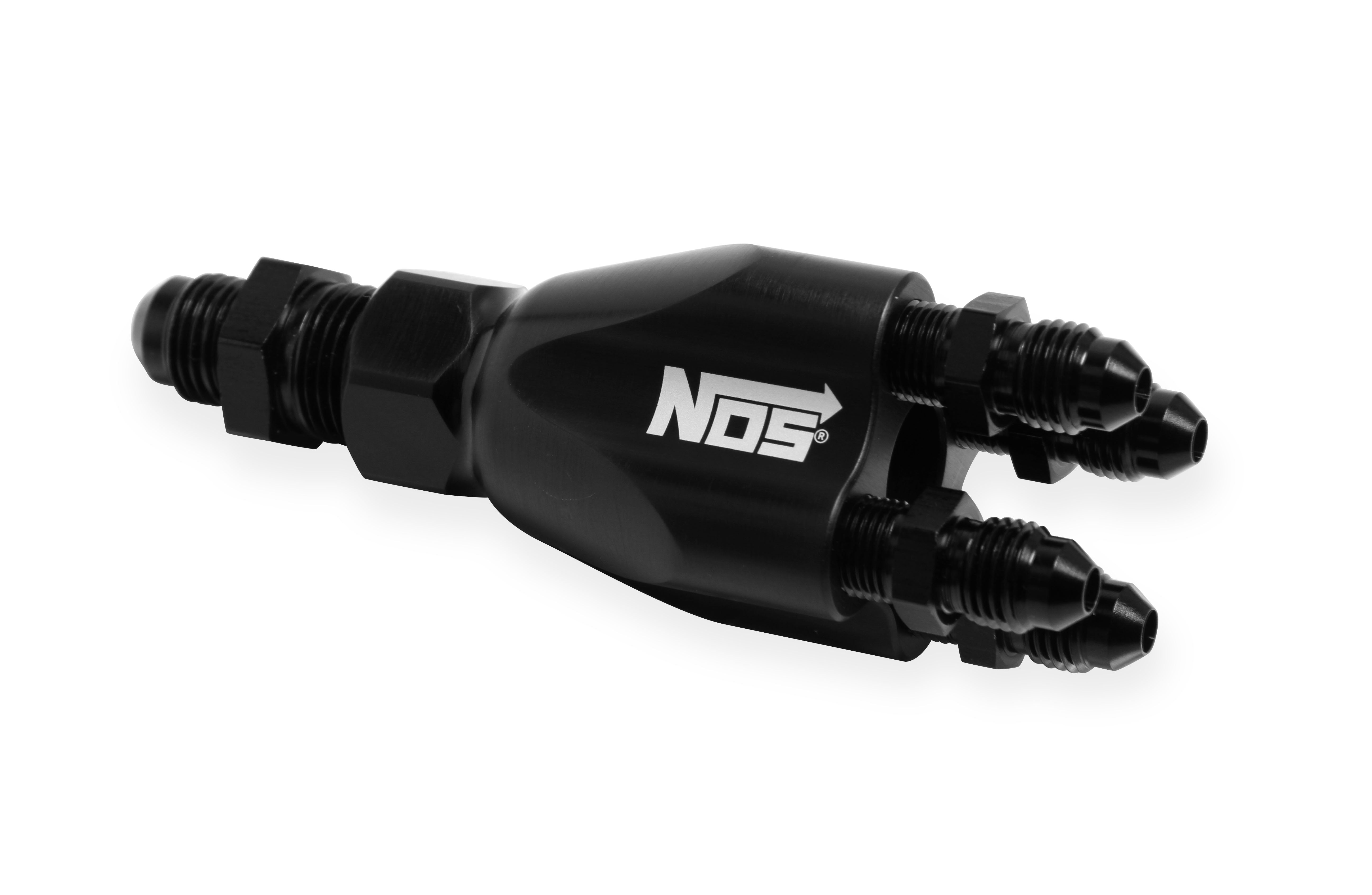 NOS/Nitrous Oxide System 3/8” NPT Inlet – 4 X 1/8" NPT Outlets, Fittings Included