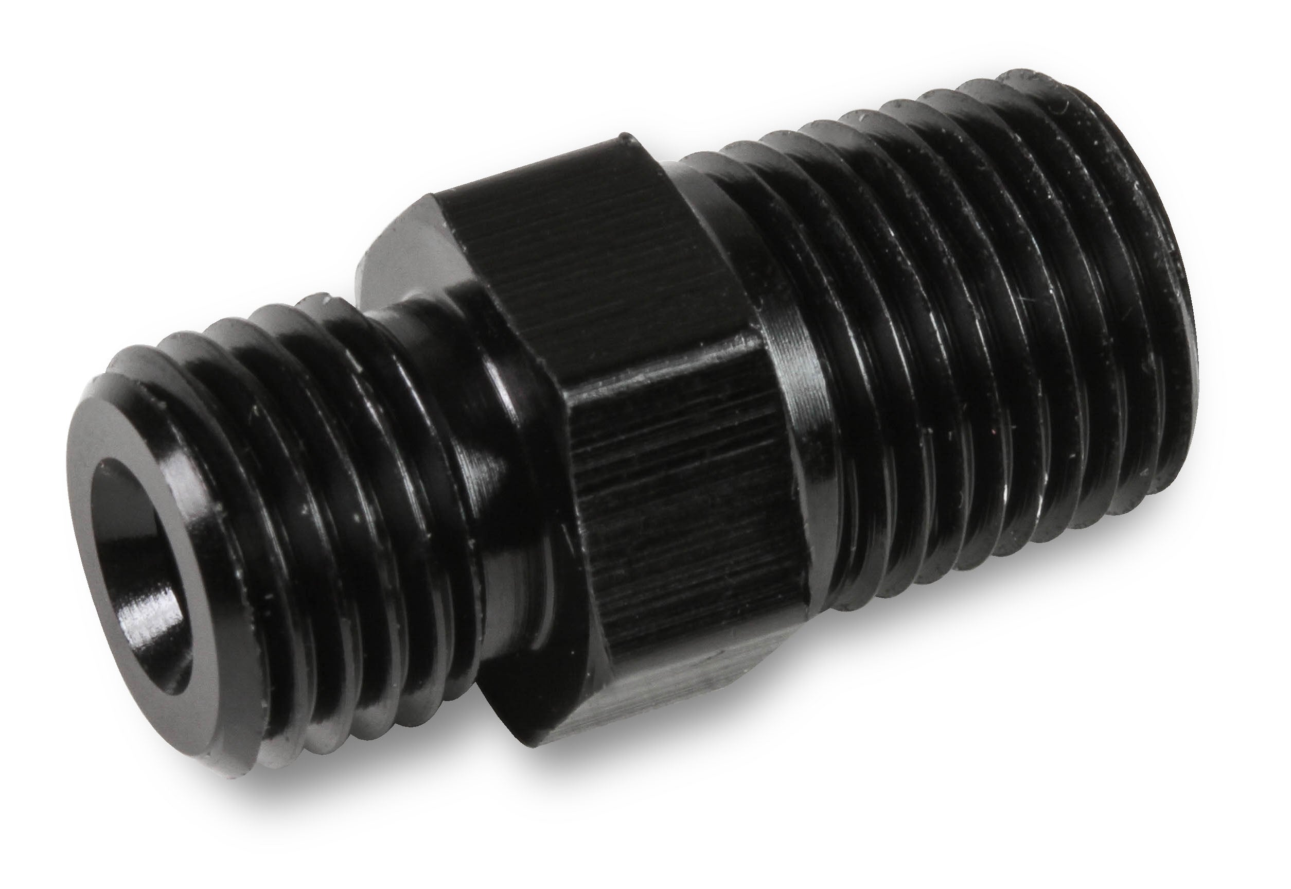 NOS/Nitrous Oxide System Flare JET Adapter, Aluminum, Black 17943NOS