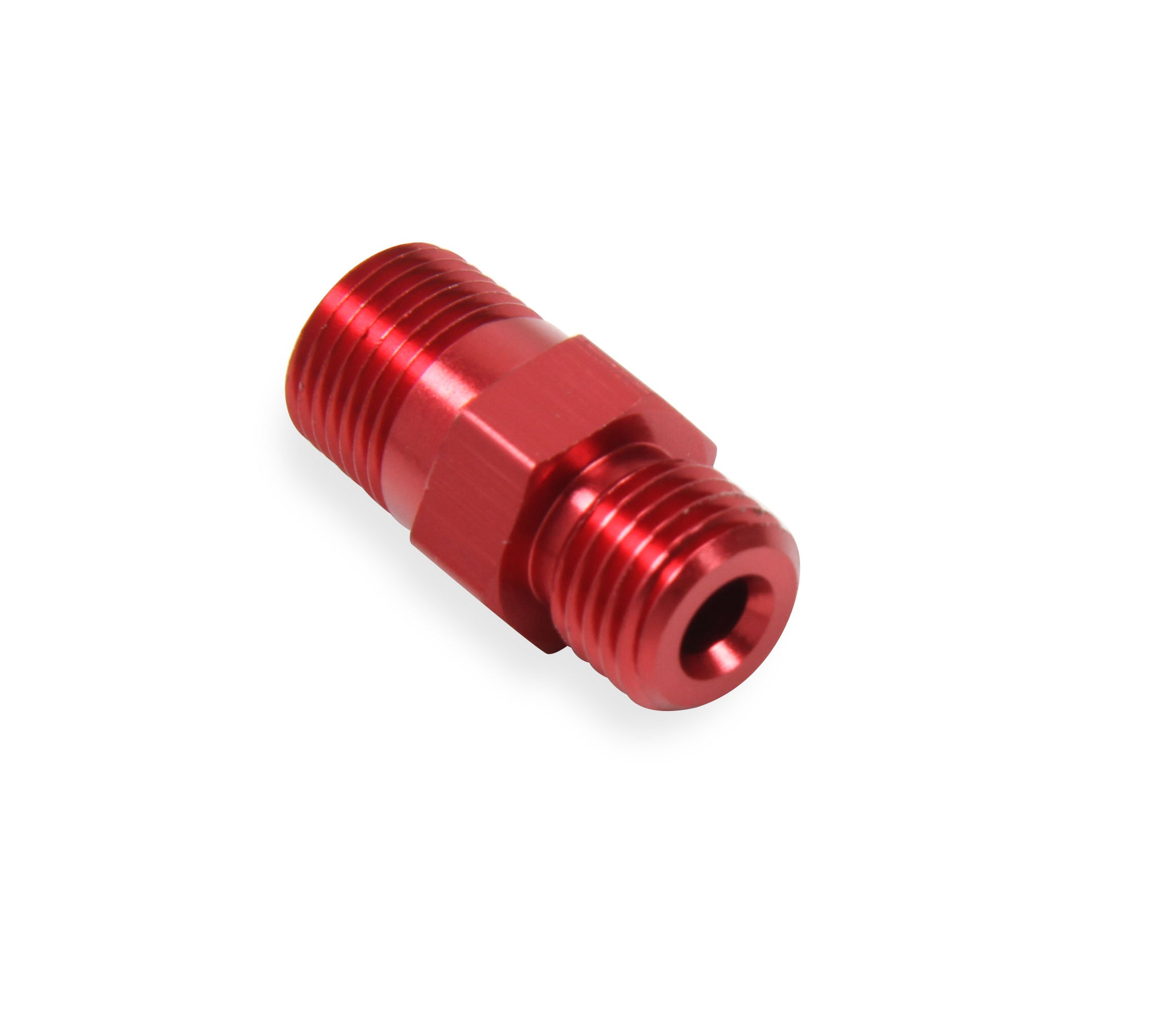 NOS/Nitrous Oxide System Flare Jet Fitting, 3AN - 1/8" NPT, Straight, Red 17953NOS