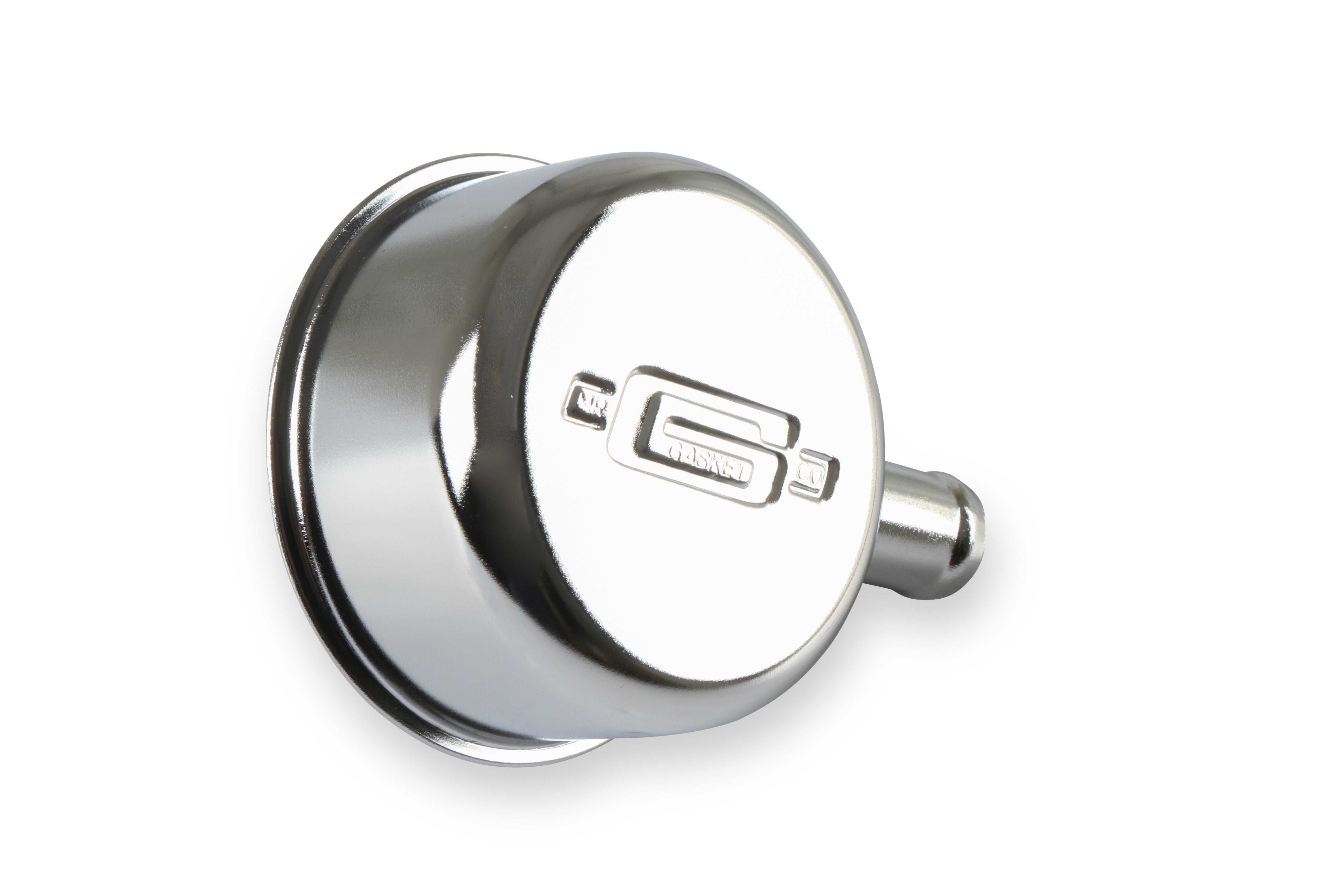 Mr Gasket Push-on Style With Breather Tube - Chrome Engine Crankcase Breather Cap 2054 product image 3
