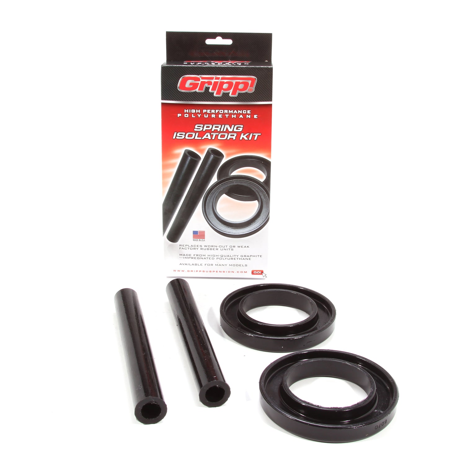 BBK Performance 2545 Front Coil Spring Isolator Kit for 1979-2004 Ford Mustang