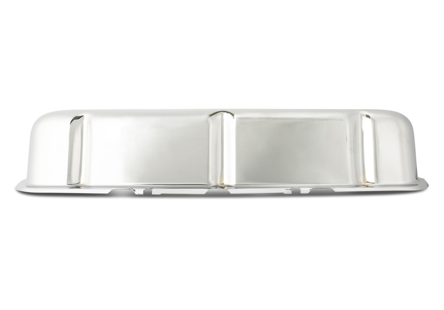 Ford Performance Embossed Logo Stamped Steel Valve Covers Chrome - 302-070 - Image 4