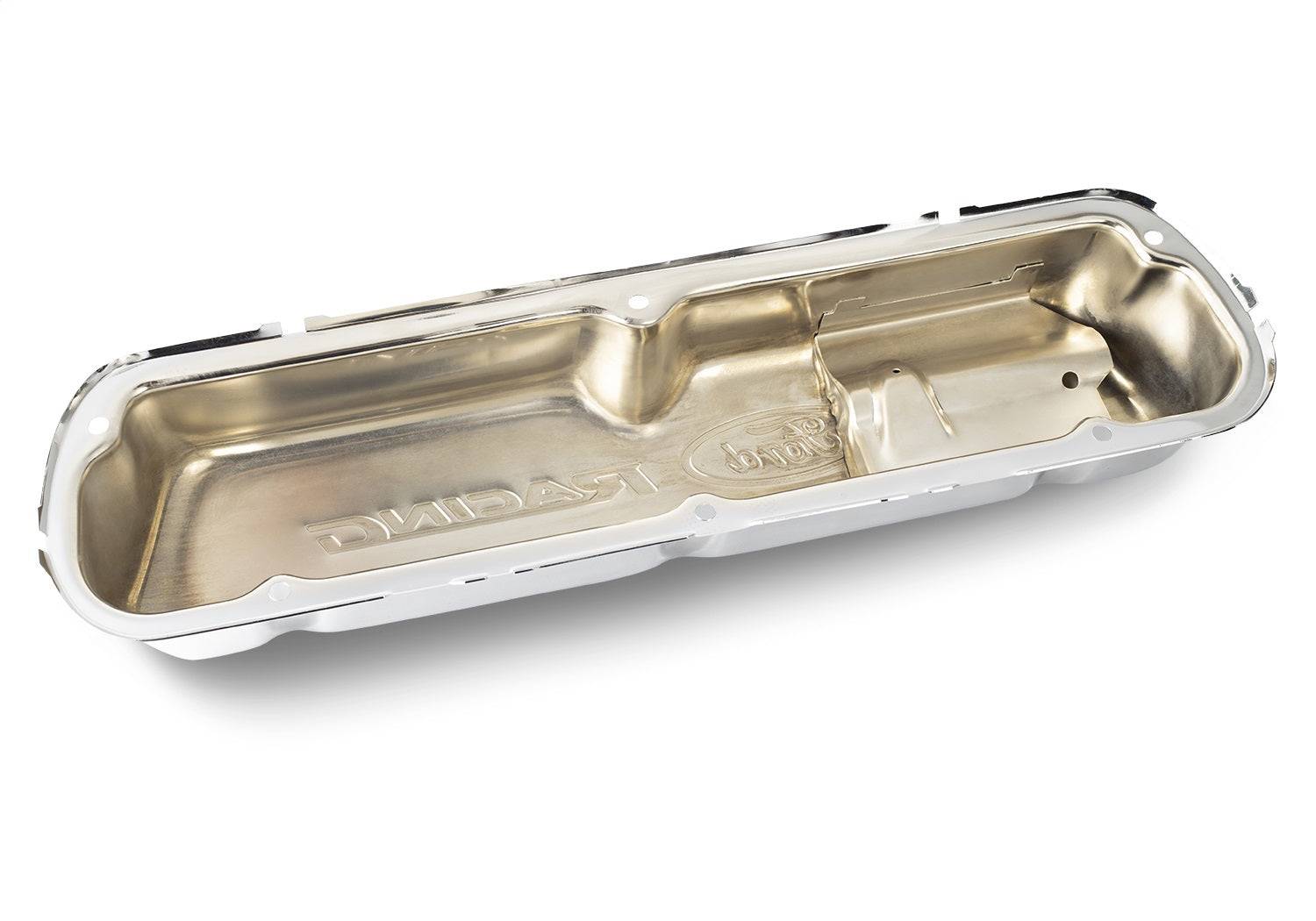 Ford Performance Logo Stamped Steel Valve Covers Chrome - 302-071 - Image 5