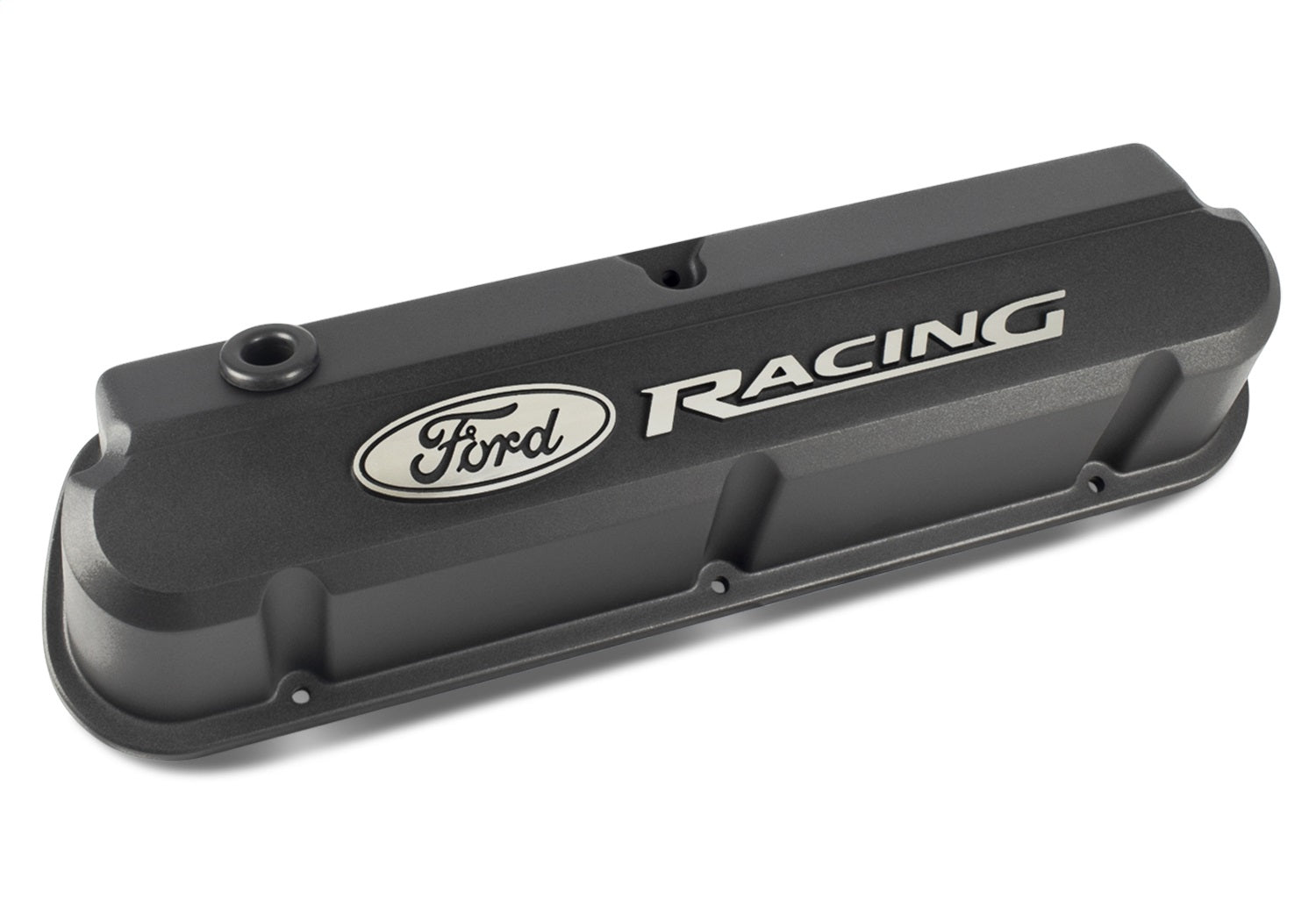 Ford Performance 289 - 351 Slant Edge Valve Cover Black - 302-135 - Image 2