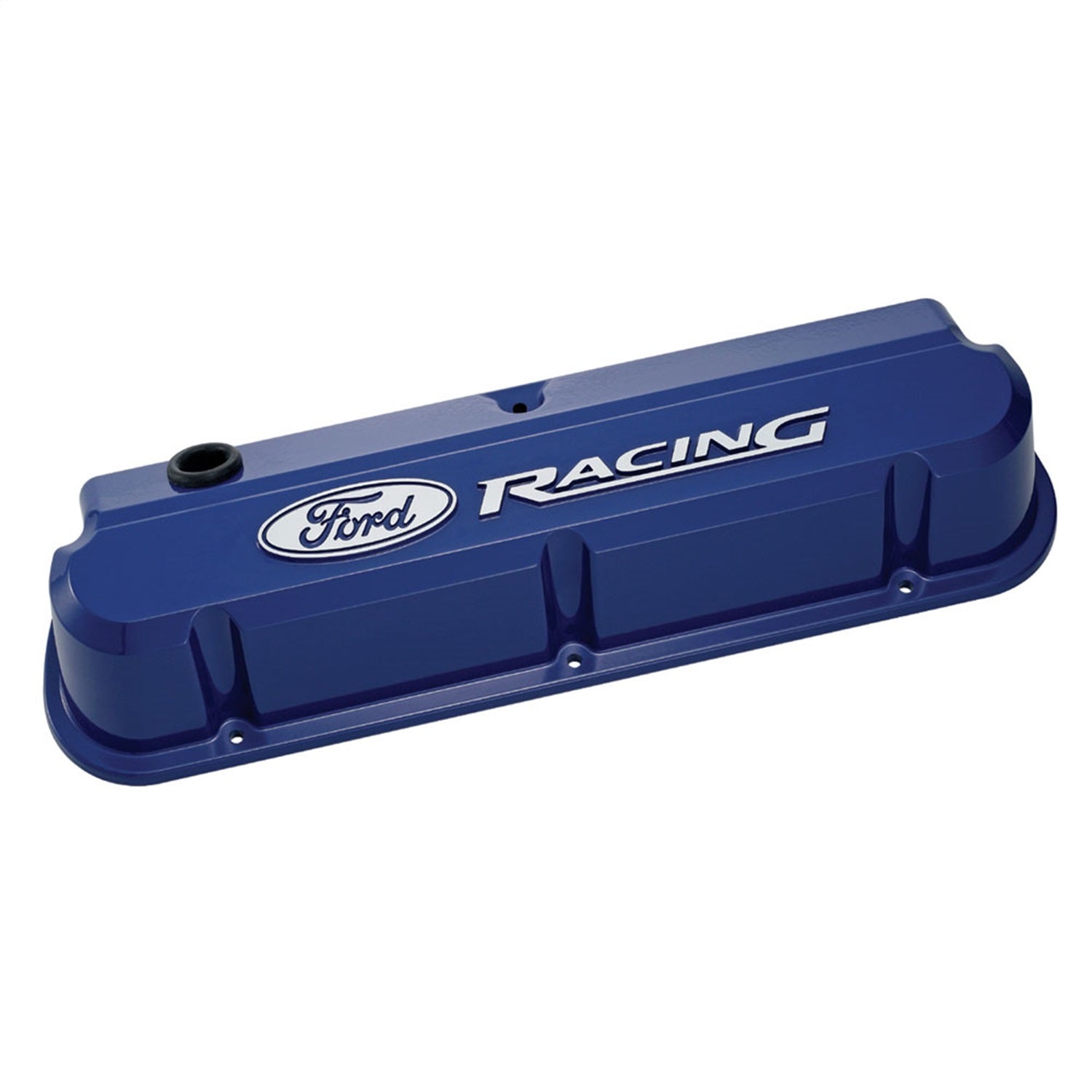 Ford Performance 289 - 351 Slant Edge Valve Cover Blue - 302-136
