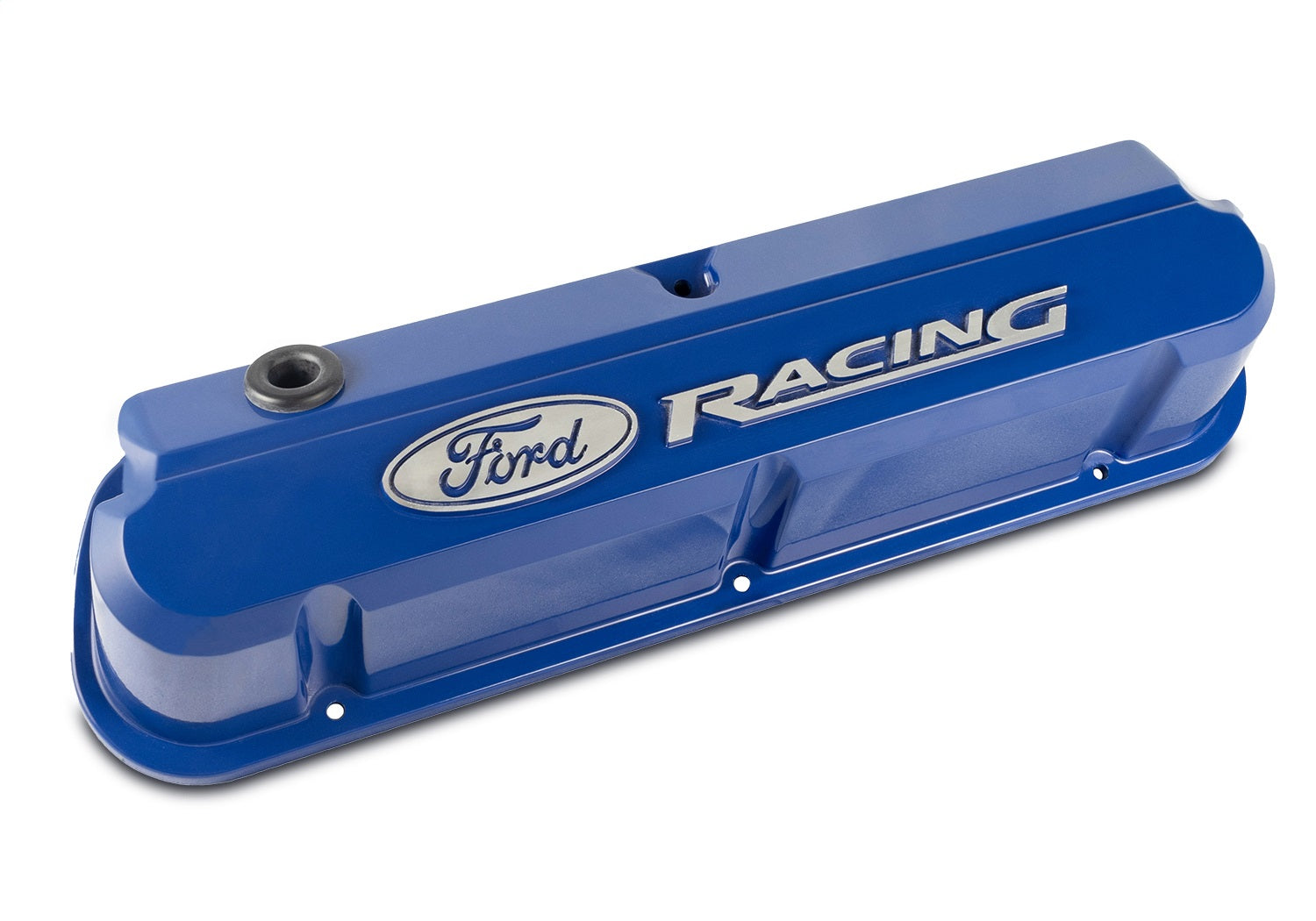 Ford Performance 289 - 351 Slant Edge Valve Cover Blue - 302-136 - Image 2