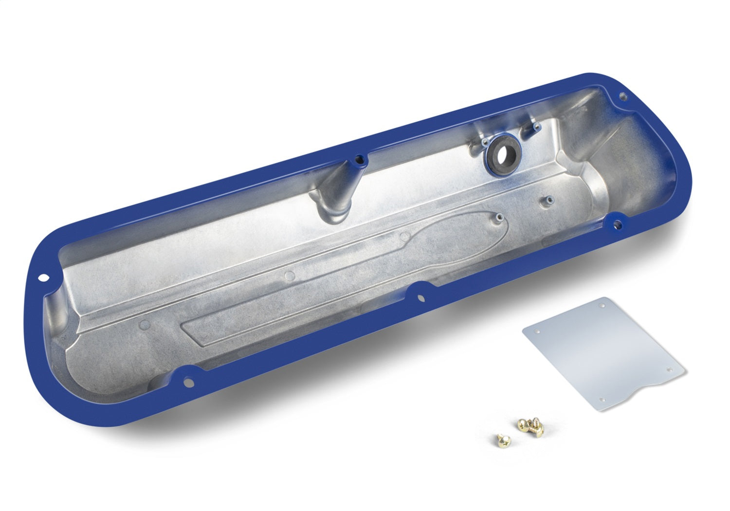 Ford Performance 289 - 351 Slant Edge Valve Cover Blue - 302-136 - Image 5