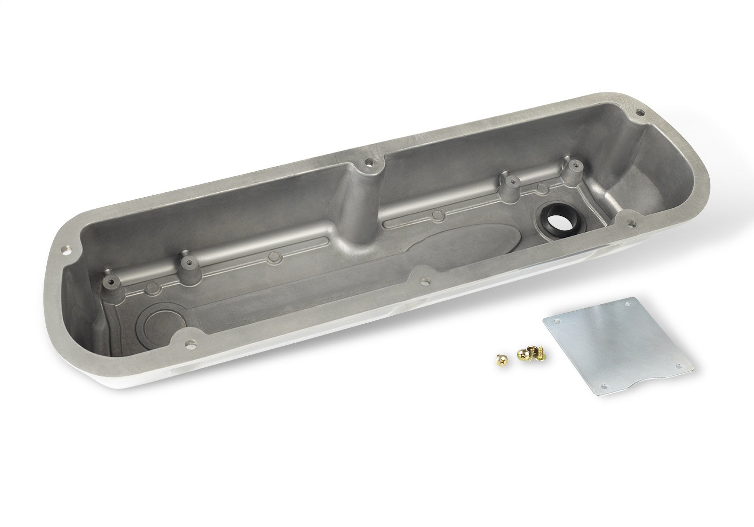 Ford Performance 289 - 351 Slant Edge Valve Cover Gray - 302-137 - Image 5