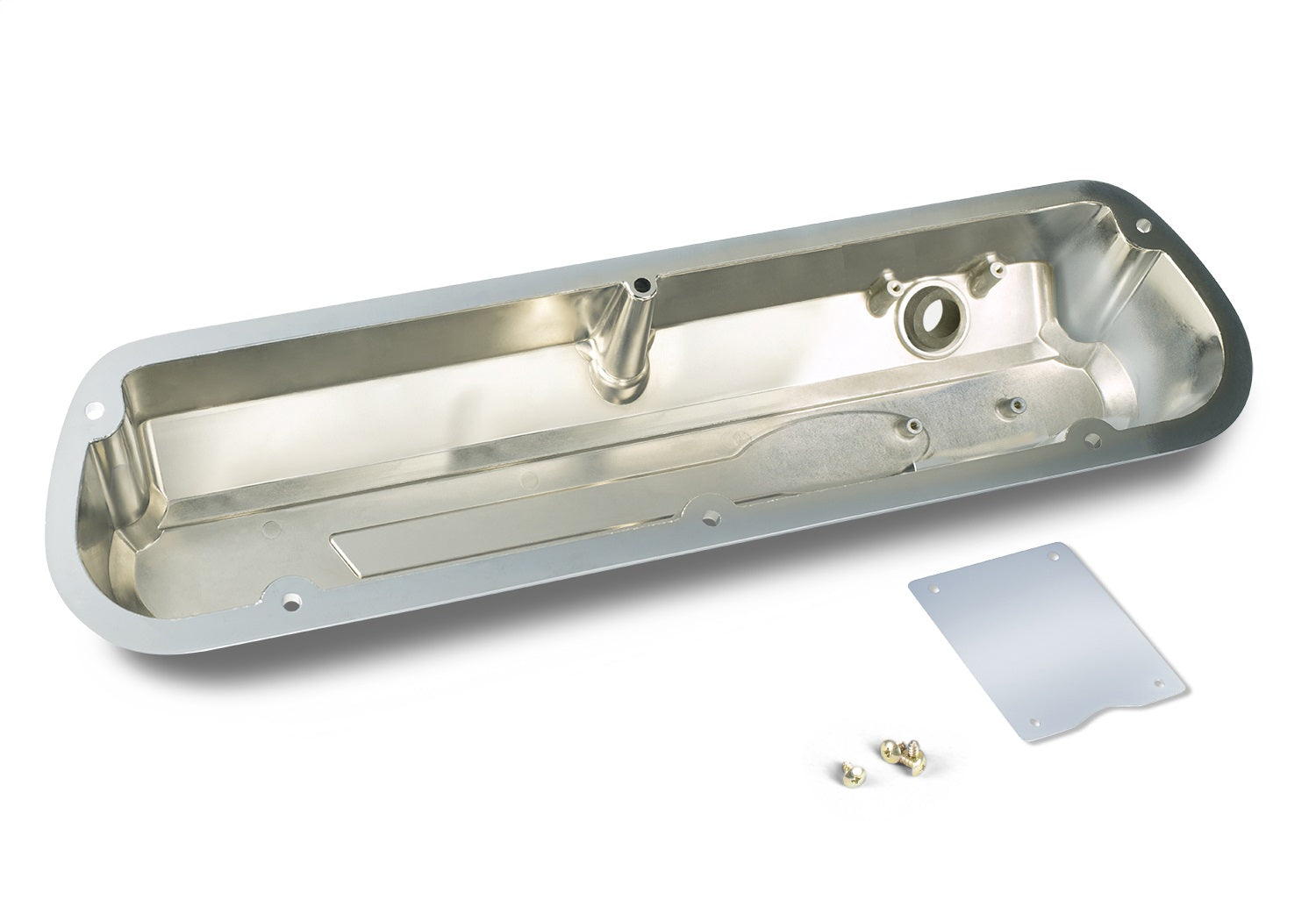 Ford Performance 289 - 351 Slant Edge Valve Cover Chrome - 302-139 - Image 5