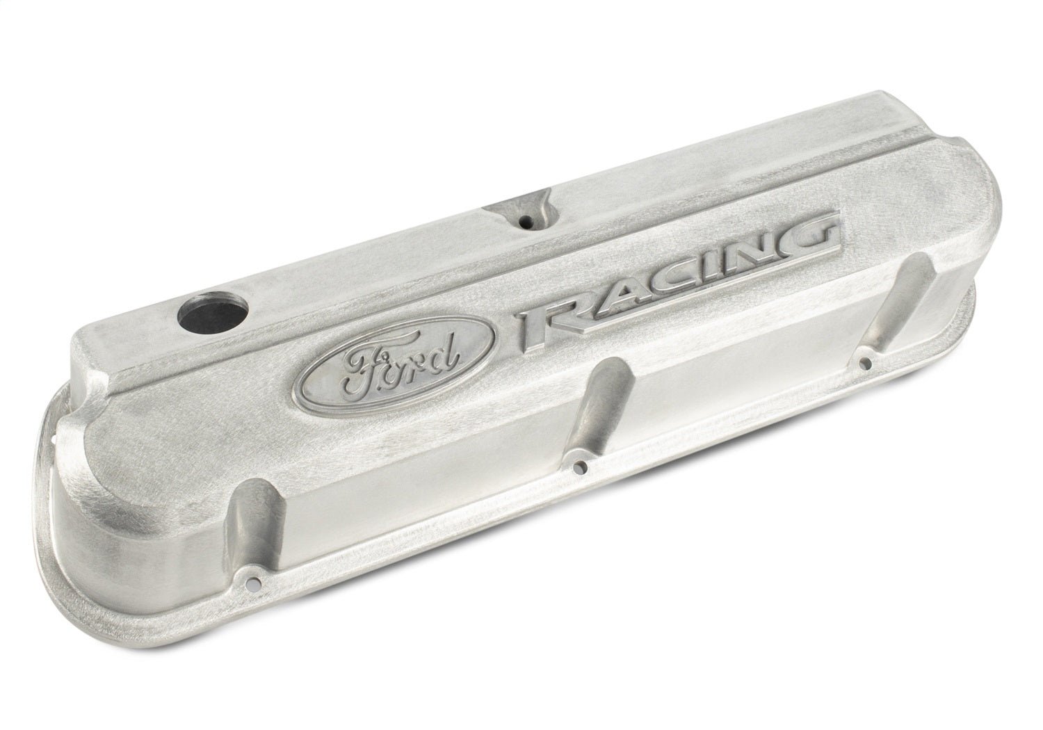 Ford Performance Slant Edge Valve Covers, Bare With Ford Racing Logo - Ready For Finishing - 302-146 - Image 2