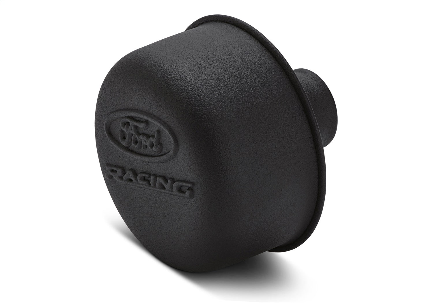 Ford Performance Logo Air Breather Cap: Push - On - Black Crinkle Finish - 302-216 - Image 3