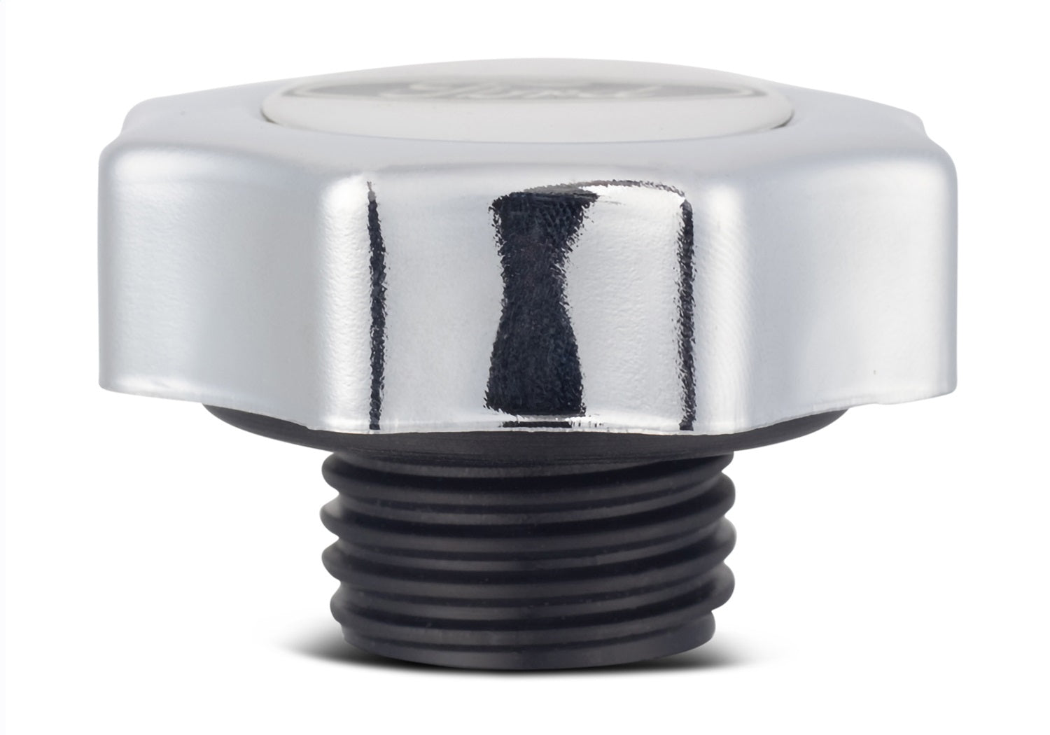 Ford Performance Ford Oval Logo Oil Fill Cap: Screw In Type - Chrome Finish - 302-230 - Image 2