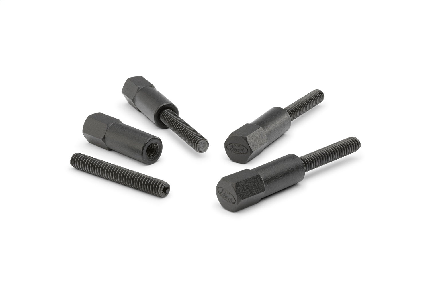 Ford Performance Valve Cover Hold Down Mini - Nuts: Black Crinkle Finish - 302-316 - Image 5