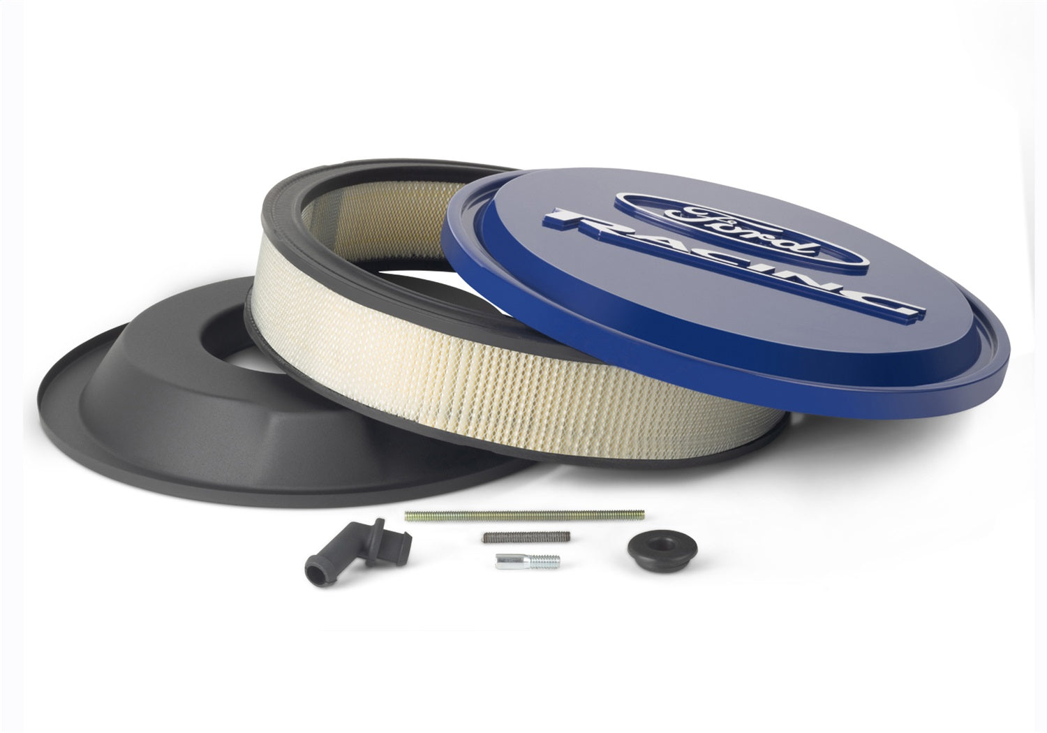 Ford Performance Slant Edge Air Cleaner Blue - 302-381 - Image 3