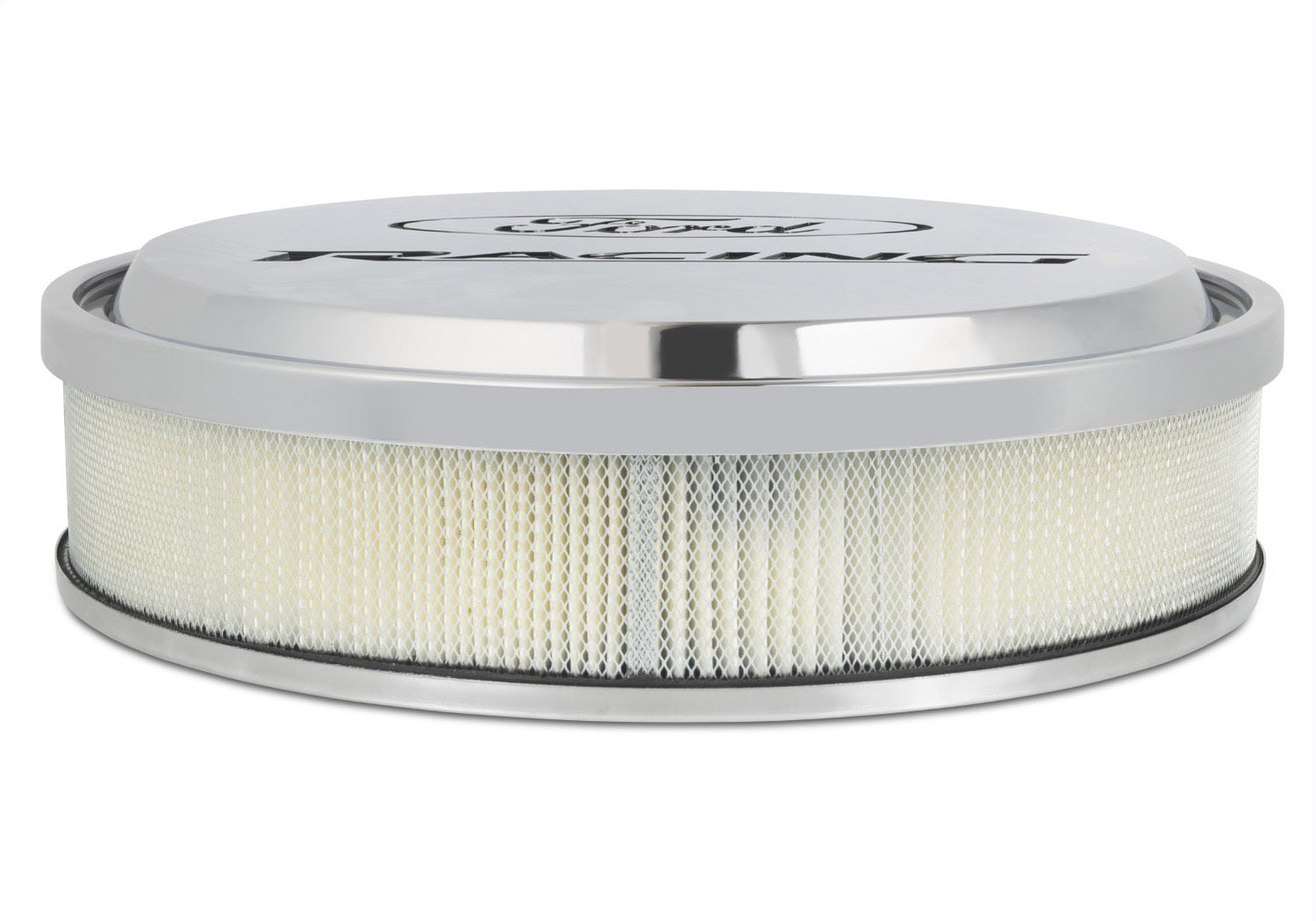 Ford Performance Slant Edge Air Cleaner Chrome - 302-384 - Image 4