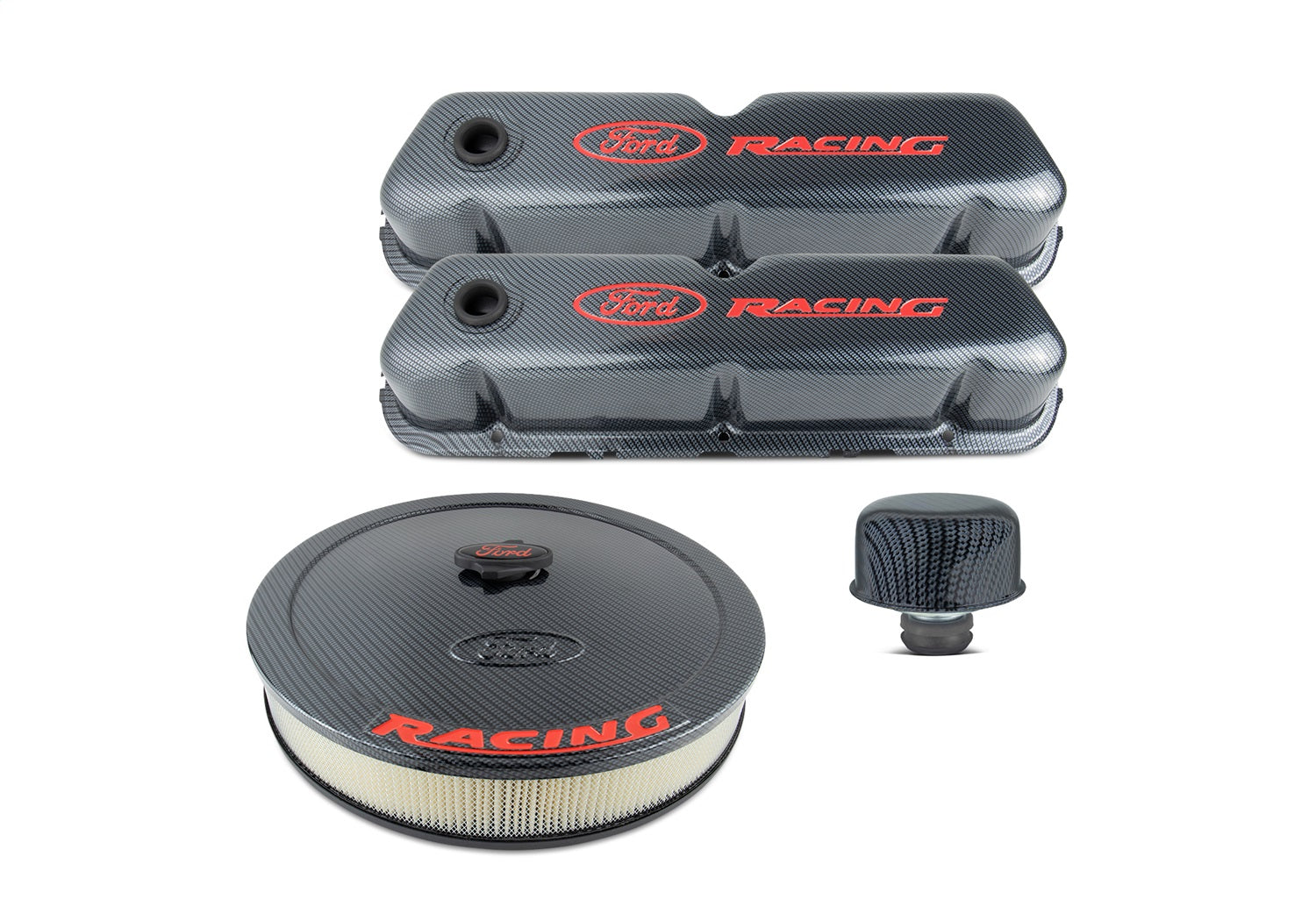 Ford Performance Complete Dress Up Kit, Carbon Fiber Style Finish - 302-520 - Image 4