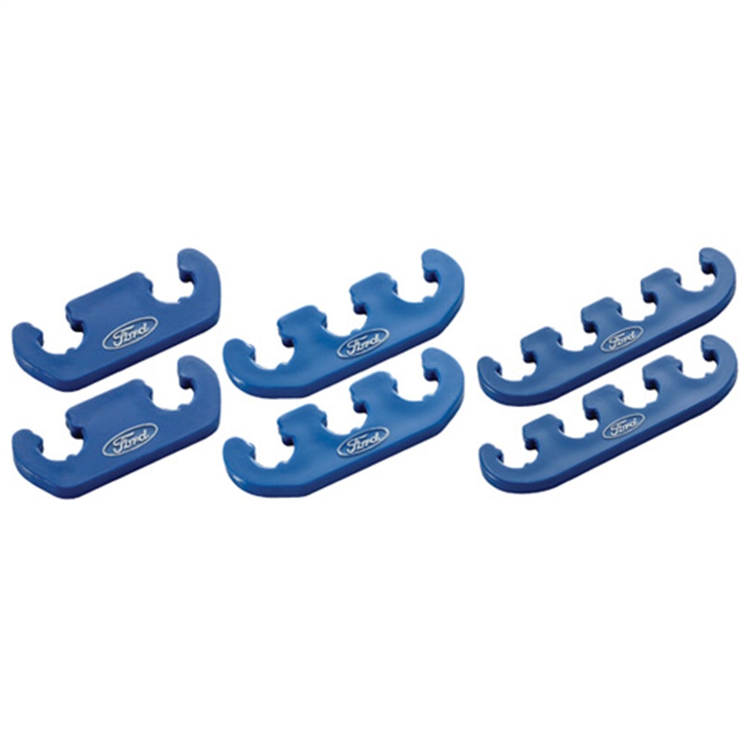 Ford Performance Wire Dividers: Ford Logo: Blue 4 To 3 To 2 Wire - 302-637