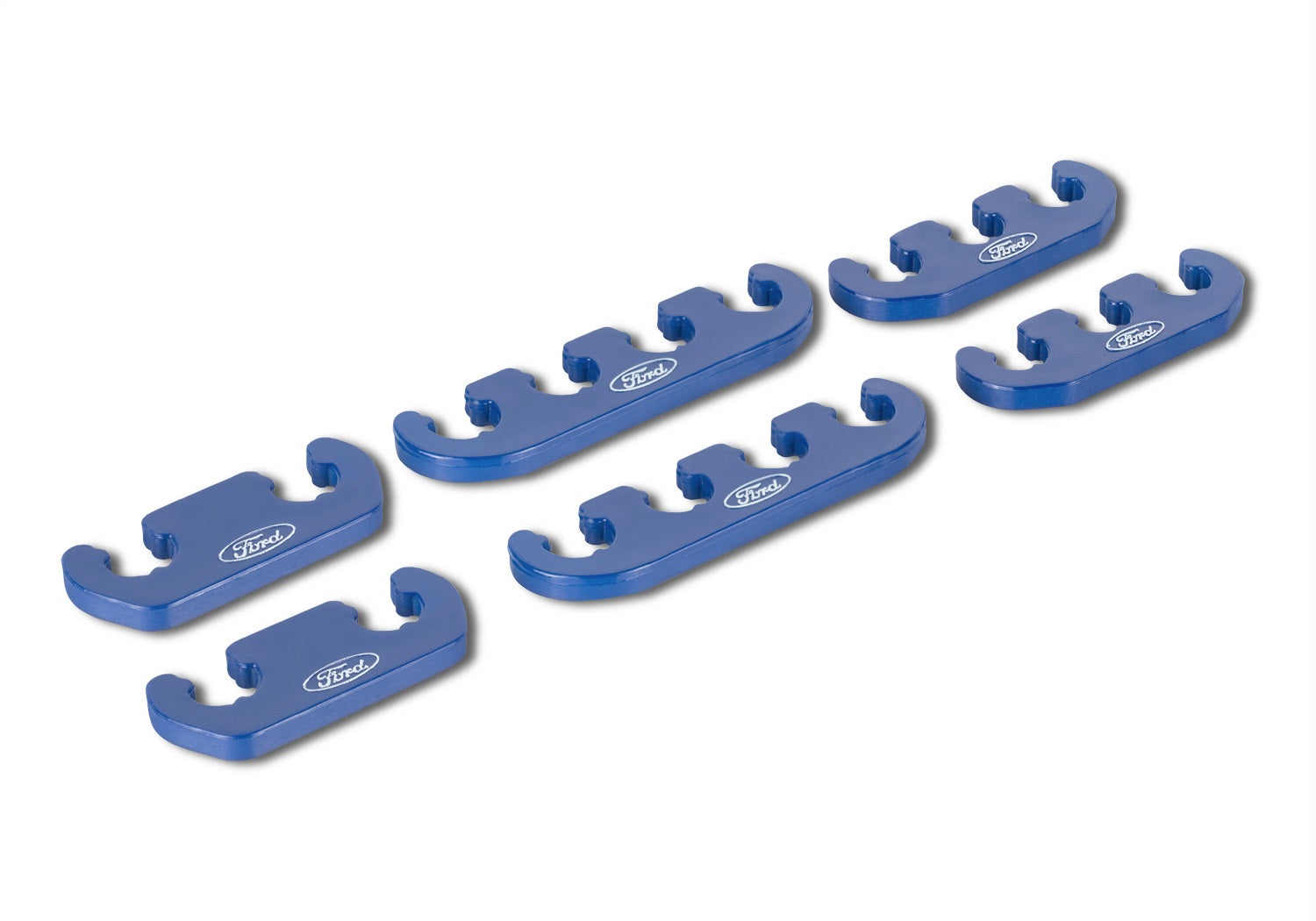 Ford Performance Wire Dividers: Ford Logo: Blue 4 To 3 To 2 Wire - 302-637 - Image 3