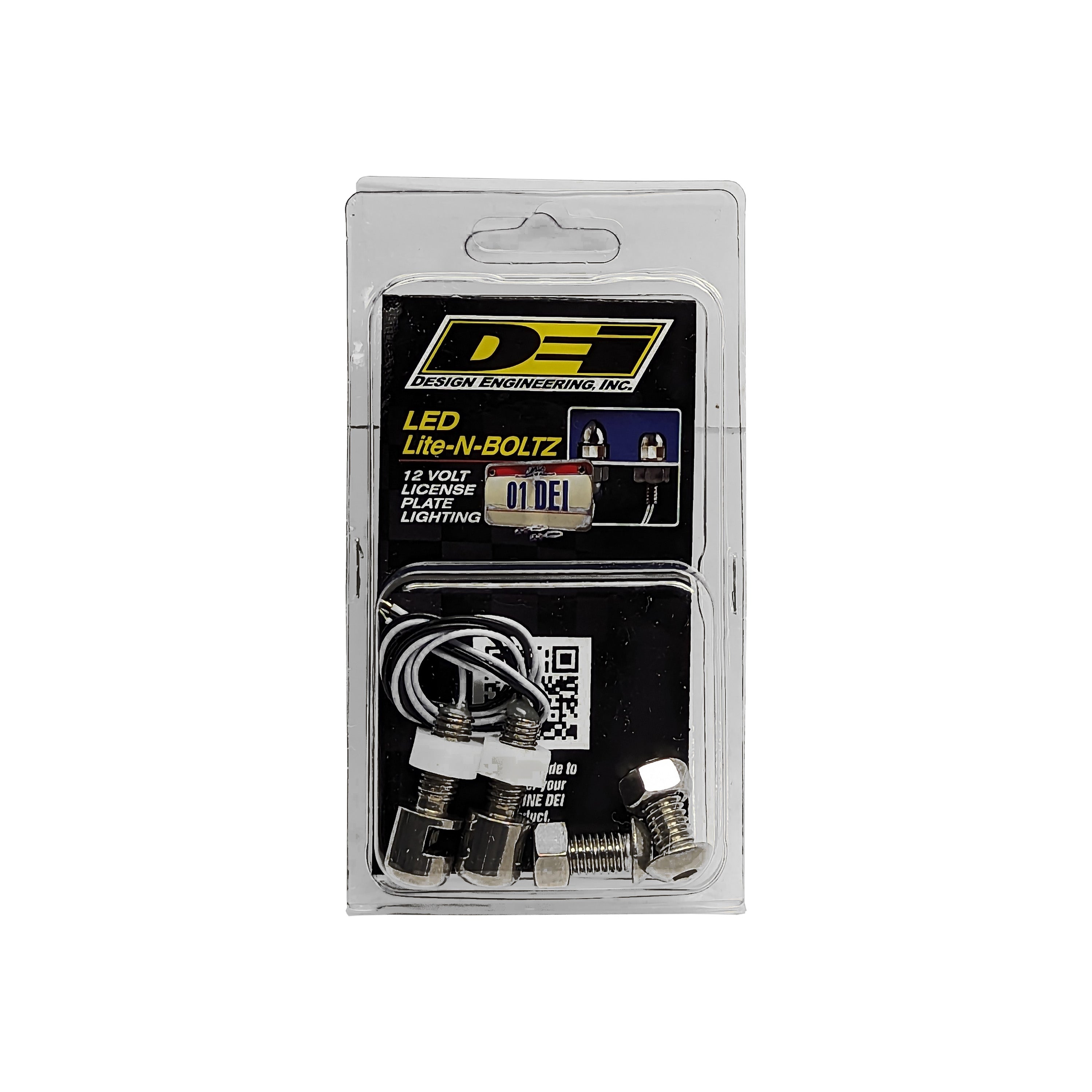 Design Engineering One pair of LED lighted bolts, and one pair of nuts and bolts. Exterior Multi-Purpose LED
