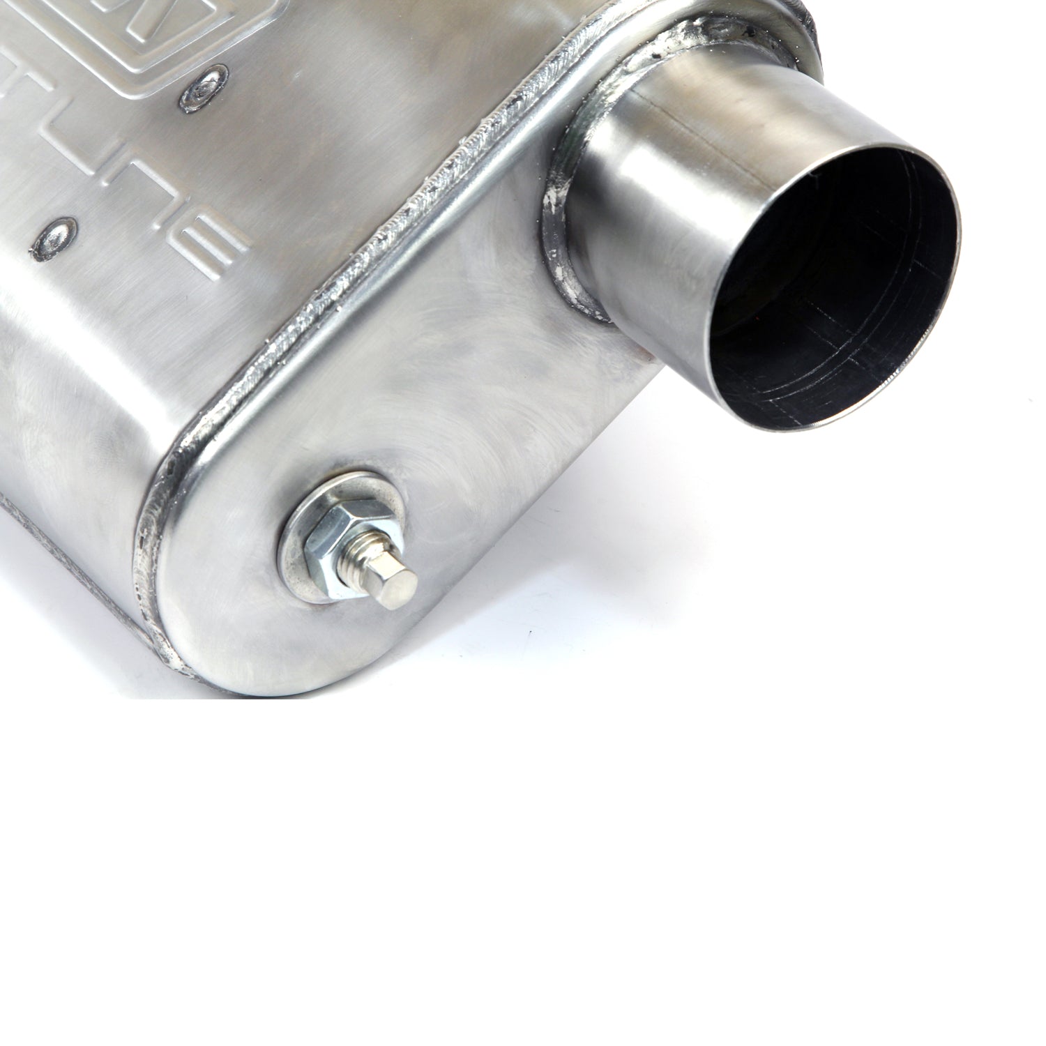BBK Performance 31015 Varitune Adjustable Stainless Steel Muffler, 2.5-Inch Double Offset