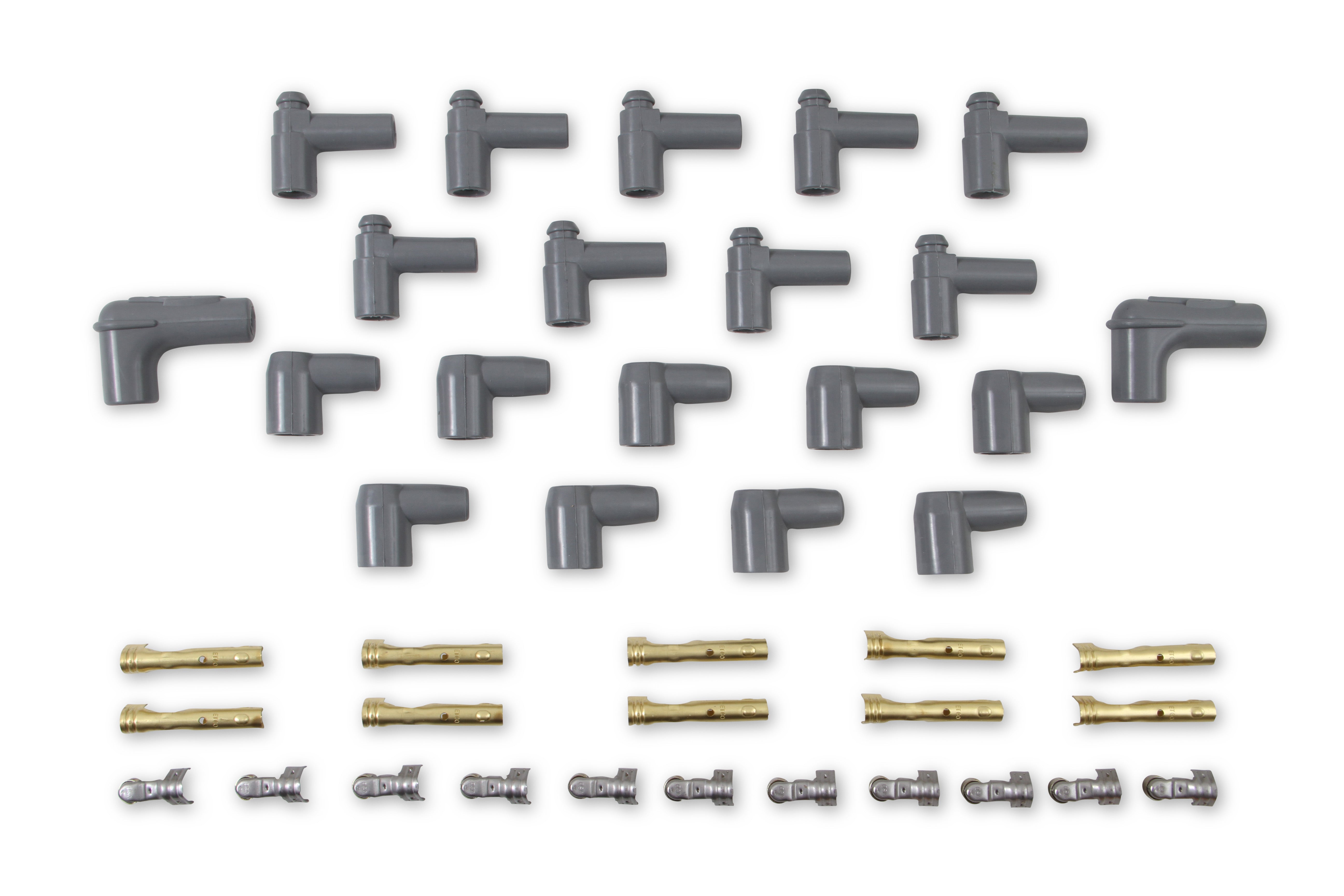 MSD Black Super Conductor Universal 8 Cyl. 90° Spark Plug Wire Set 31233 product image 4