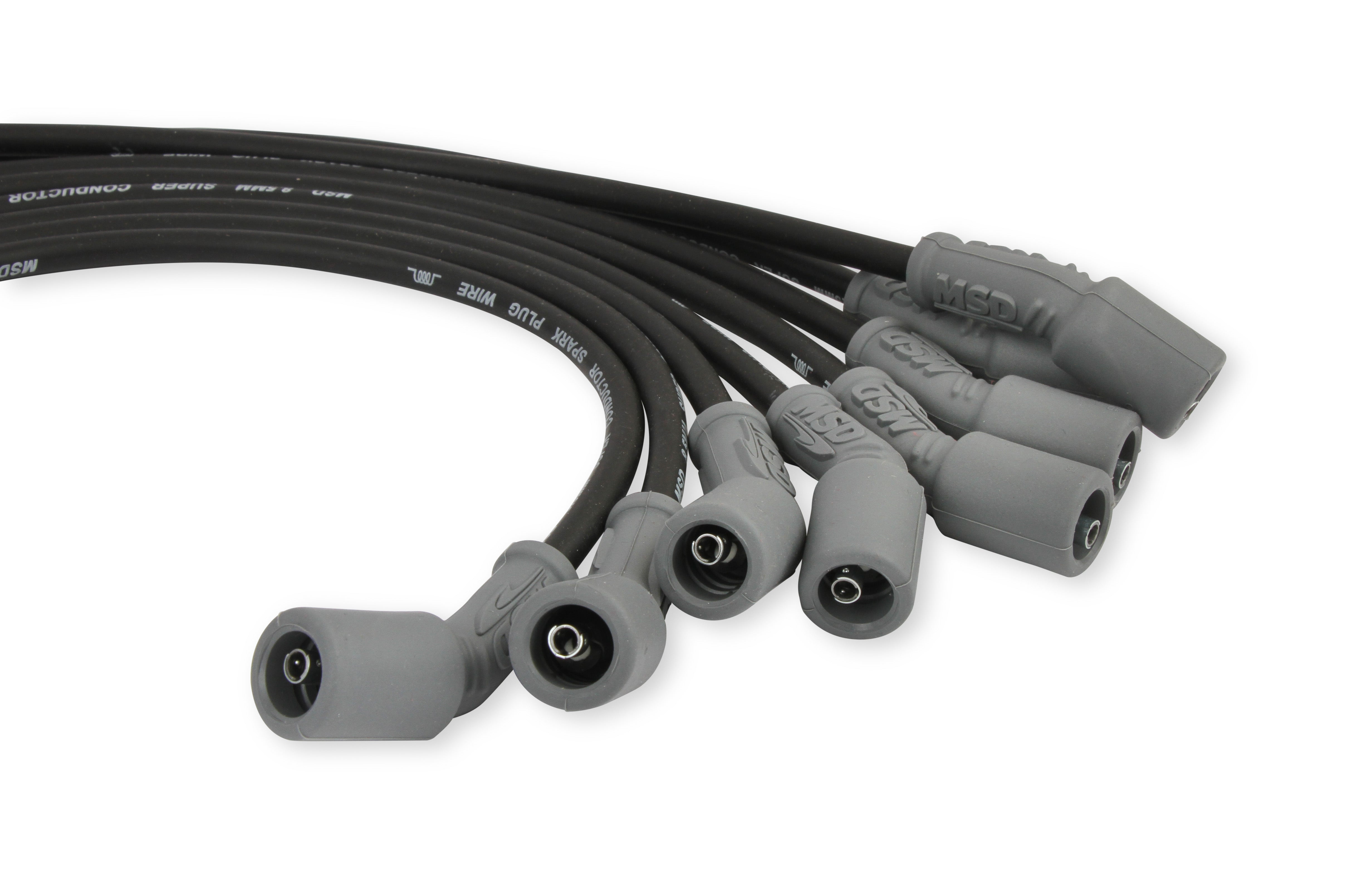 MSD Direct Replacement 8.5 mm Super Conductor Spark Plug Wire Set. 31633 product image 8