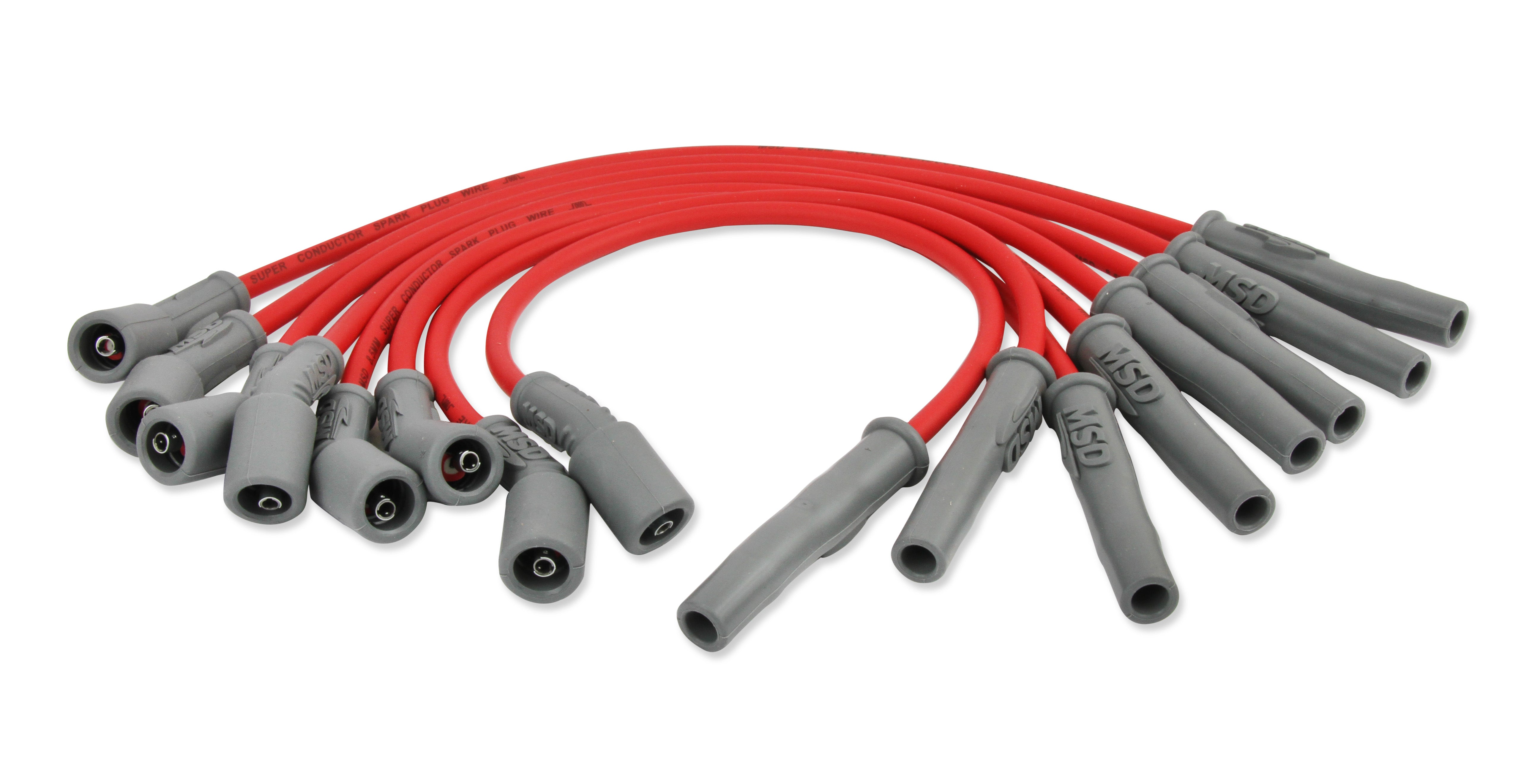 MSD Direct Replacement 8.5 mm Super Conductor Spark Plug Wire Set. 31639 product image 5