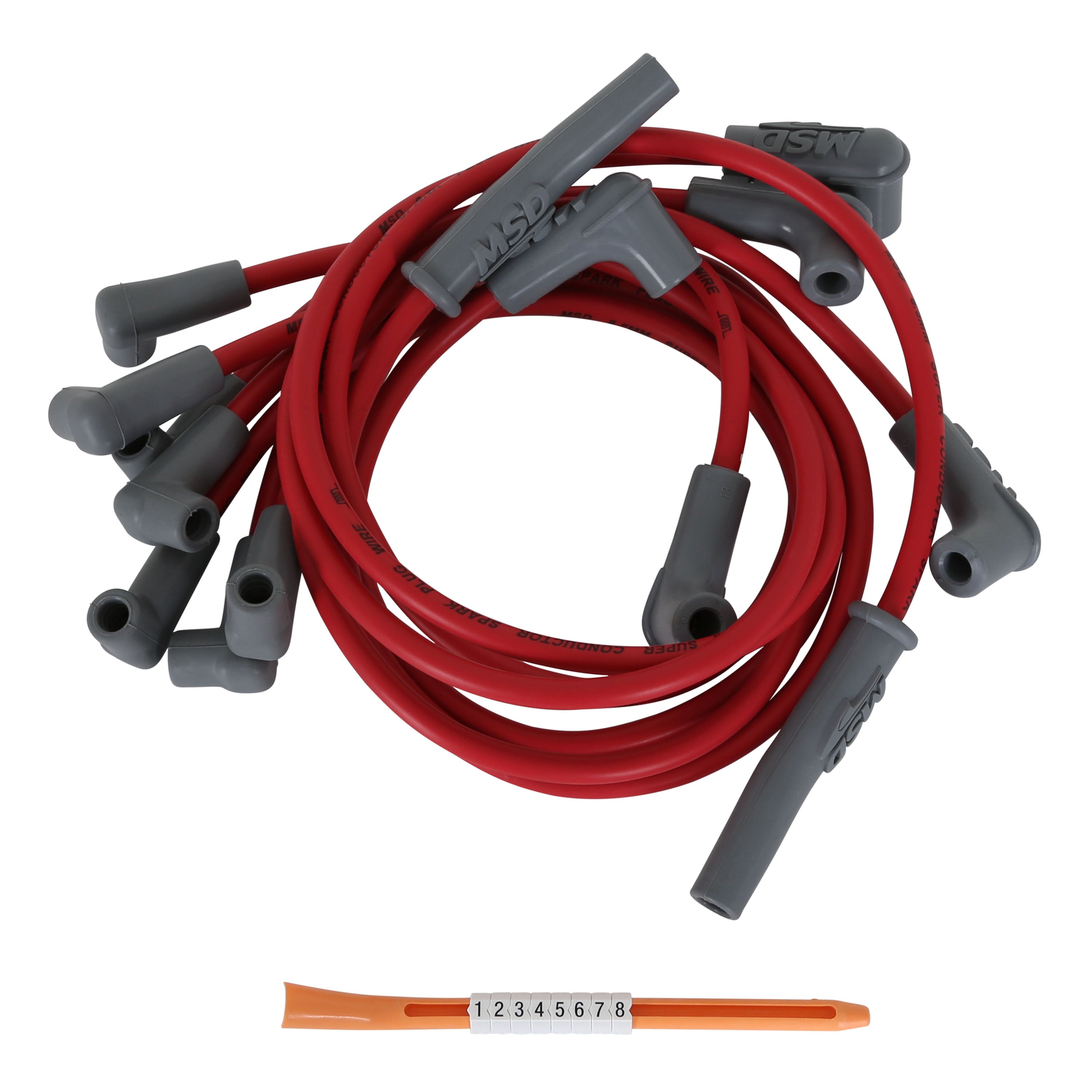 MSD Super Conductor Spark Plug Wire Set, 4.3L Chevy Truck, ’92-’97 31649 product image 1