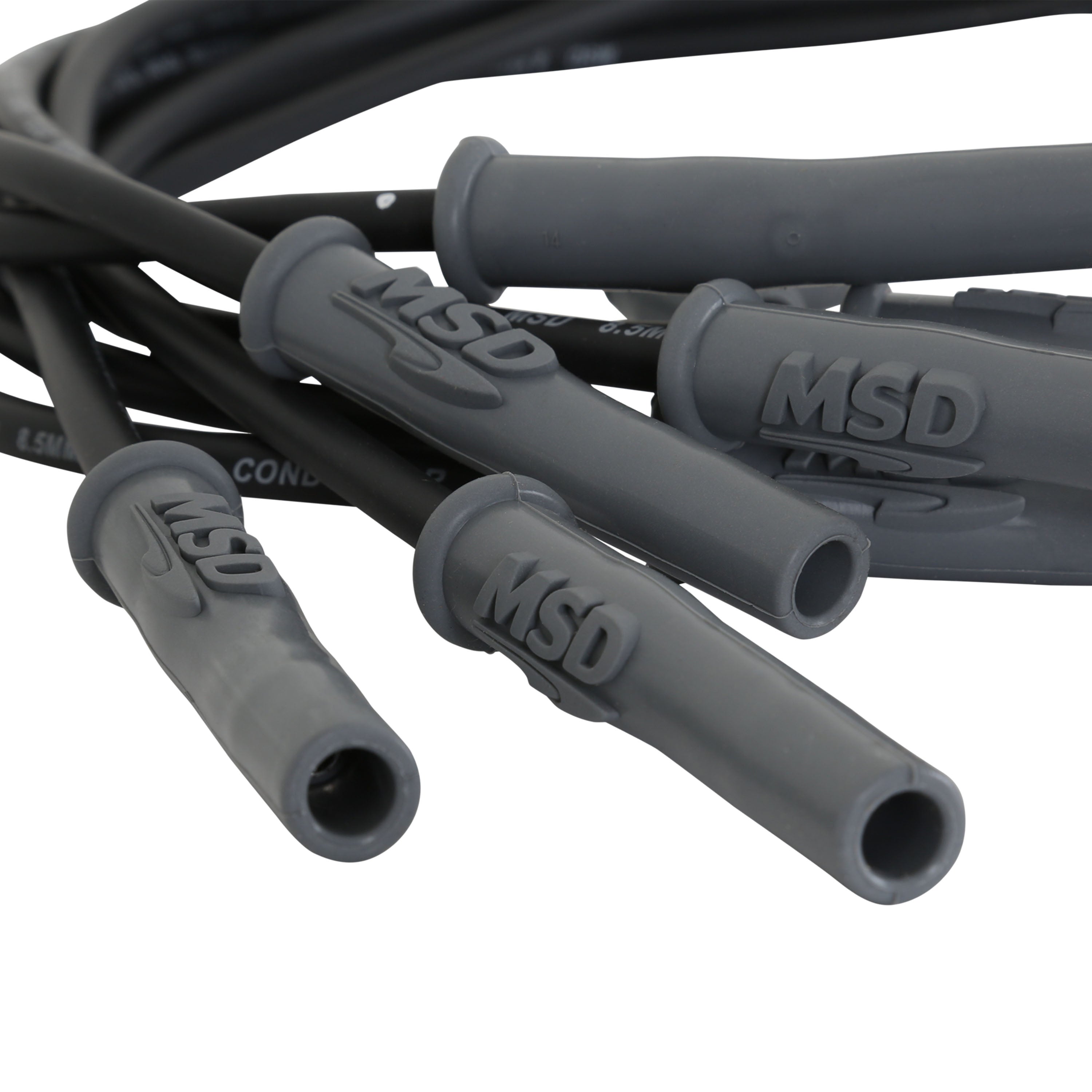 MSD For Use on Chevy Big Block, '88-On, Black Jacket Spark Plug Wire Set 31803 product image 2