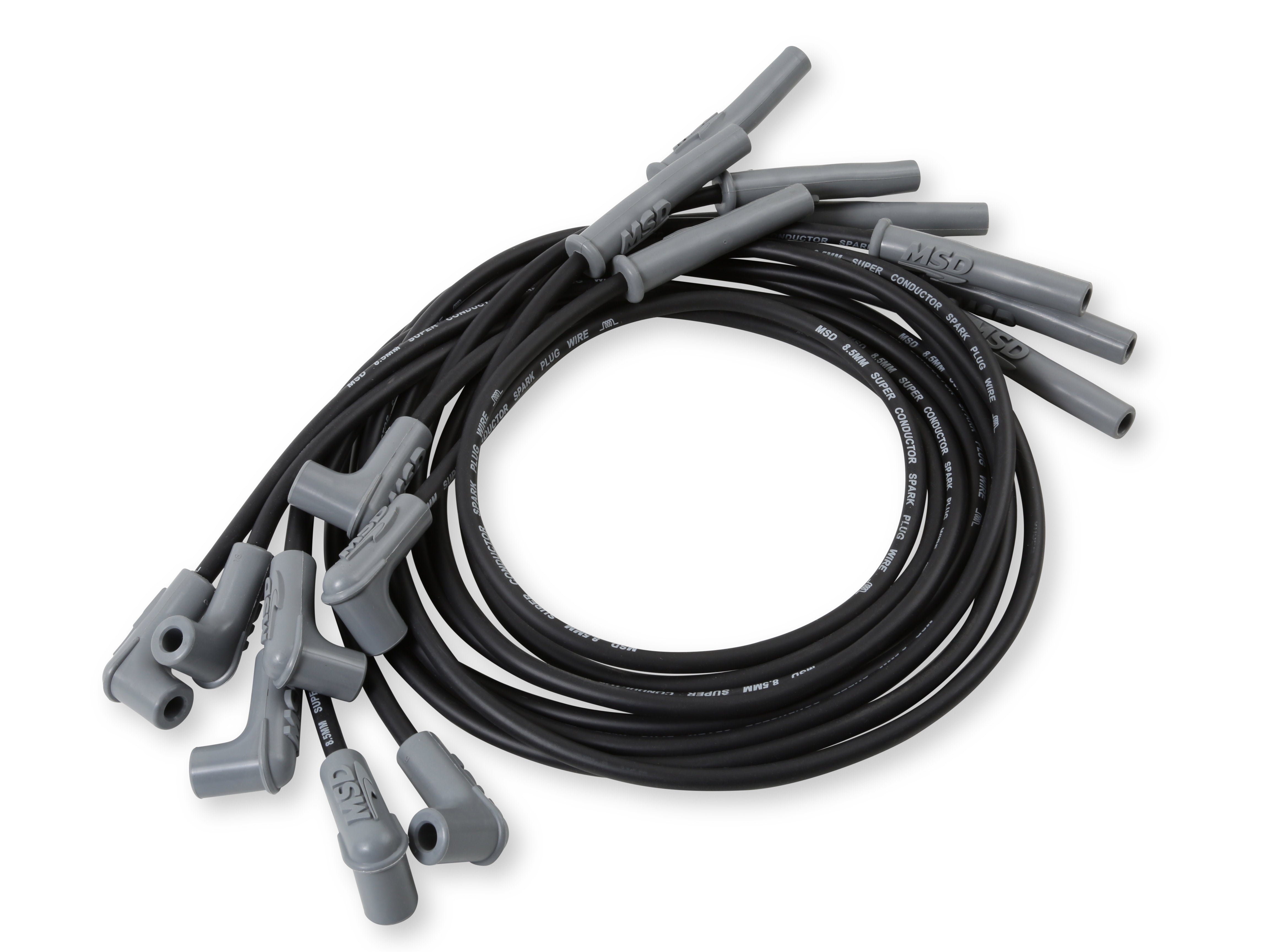 MSD Universal Super Conductor Spark Plug Wire Set LS Engines 32073 product image 3
