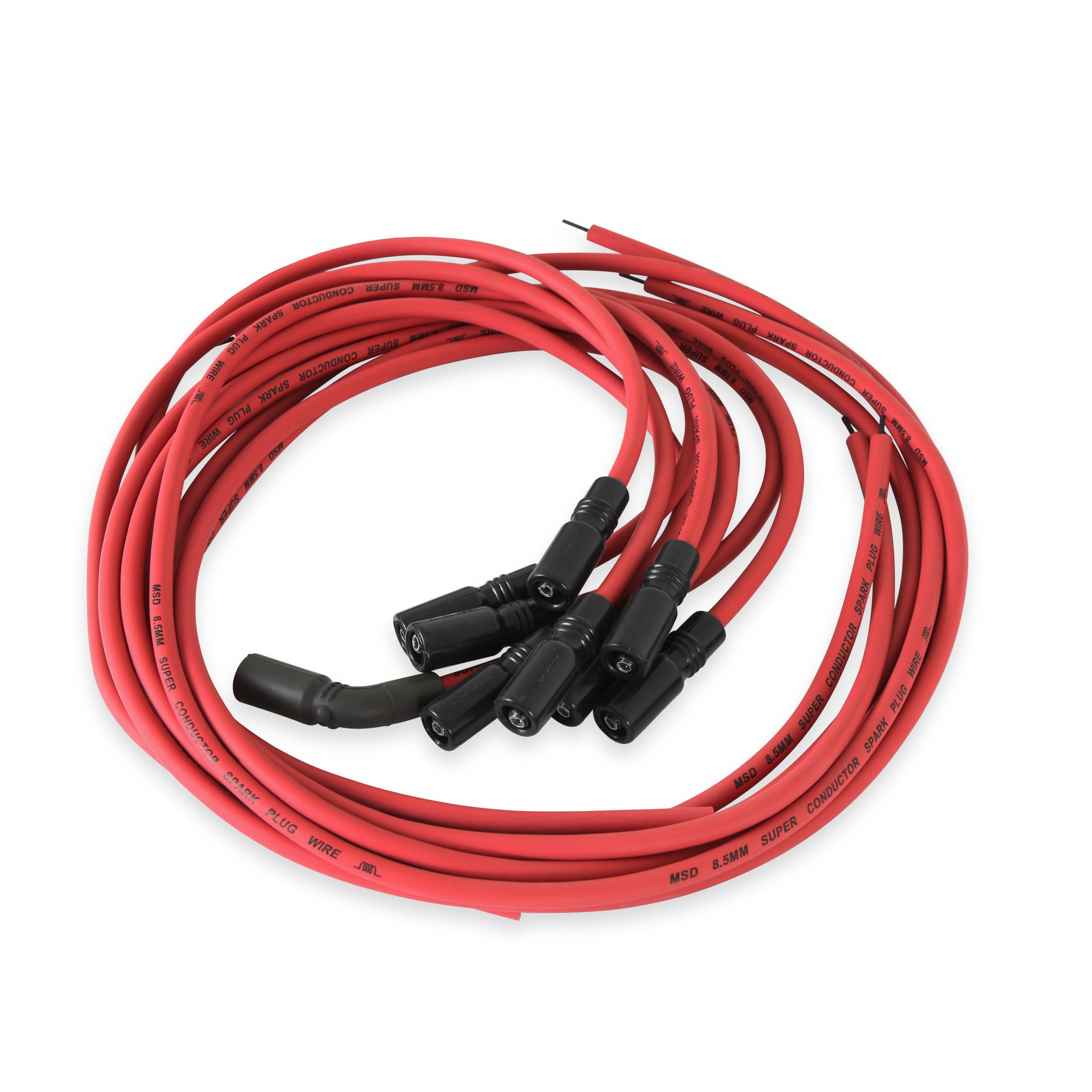 MSD Super Conductor Spark Plug Wire Set, Univ. Chevy LT1 W/straight Boot 32129 product image 2