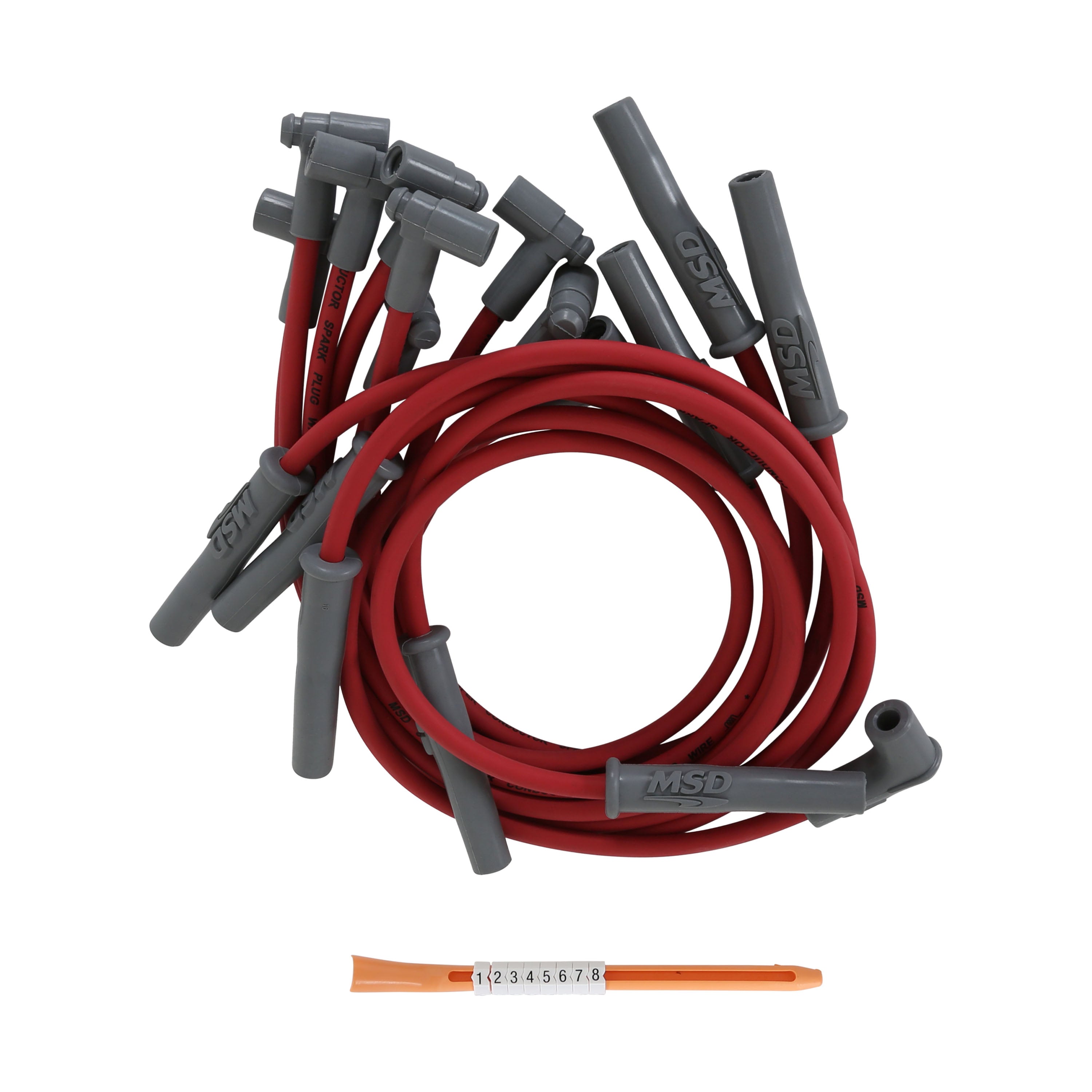 MSD Super Conductor Spark Plug Wire Set, Dodge Ram, '94-'97, 318-360 32189 product image 1