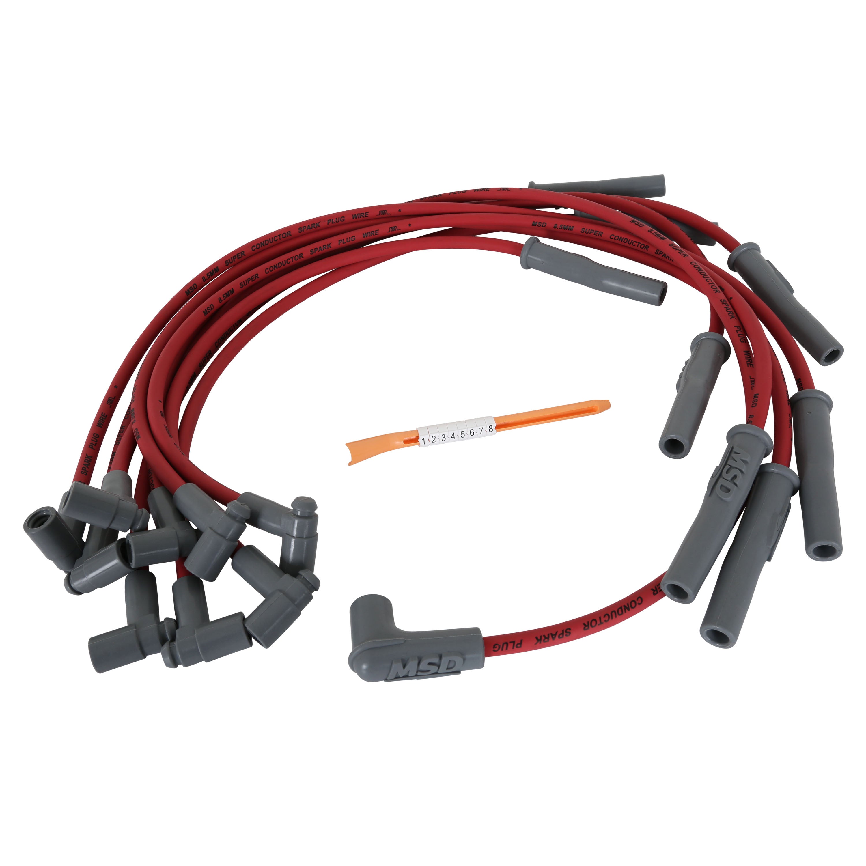 MSD Super Conductor Spark Plug Wire Set, Dodge Ram, '94-'97, 318-360 32189 product image 4