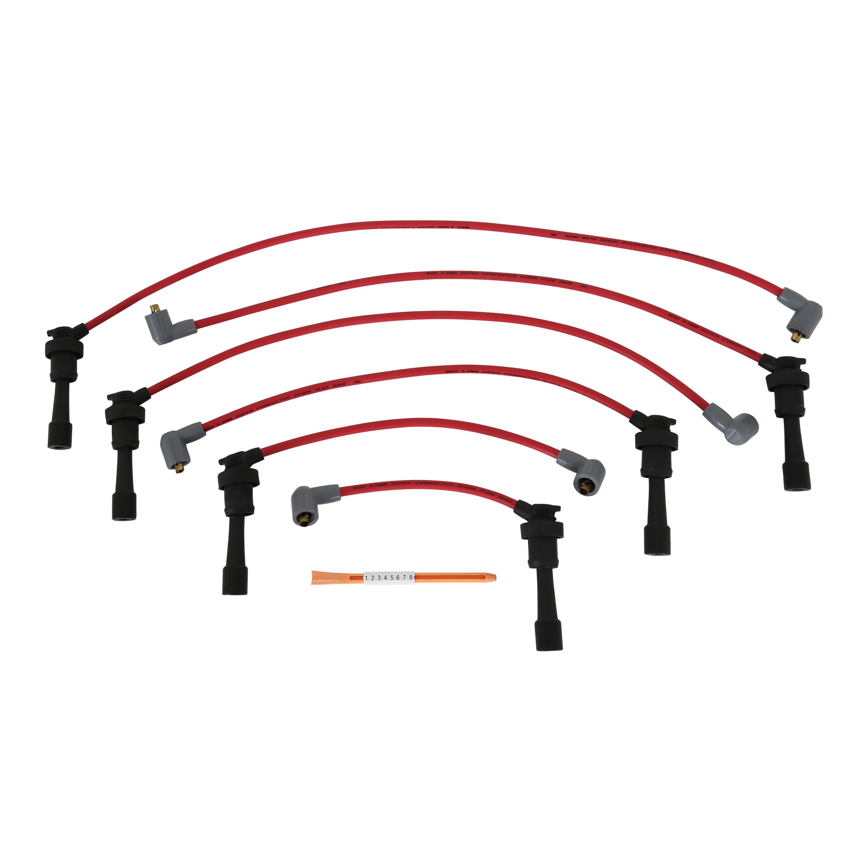MSD Super Conductor Spark Plug Wire Set, Diamante/GT3000 Turbo V6 '92-'96 32709 product image 1
