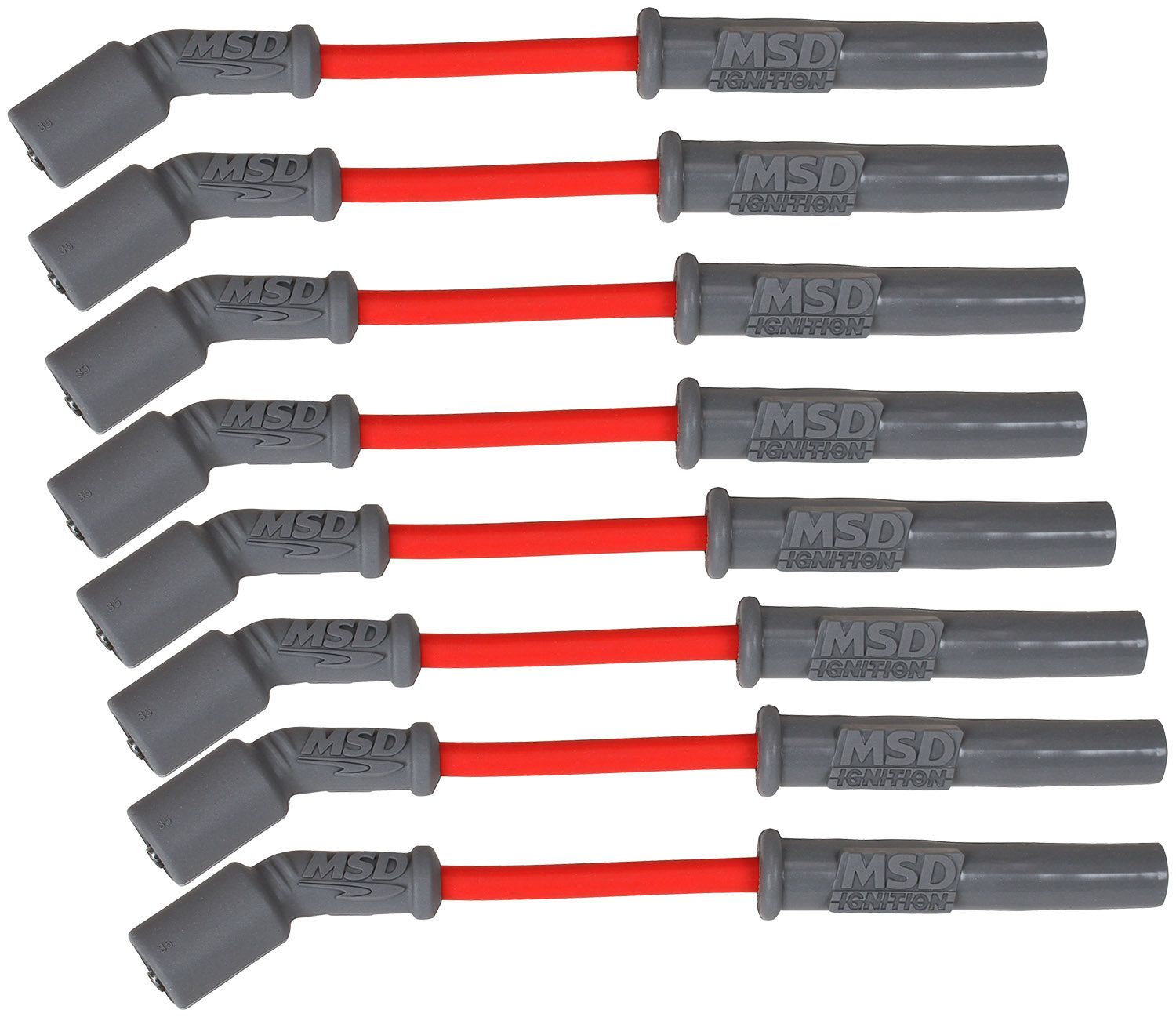 MSD Super Conductor Spark Plug Wire Set, GM LS1, '97-On, Vette, Camaro 32819 product image 1
